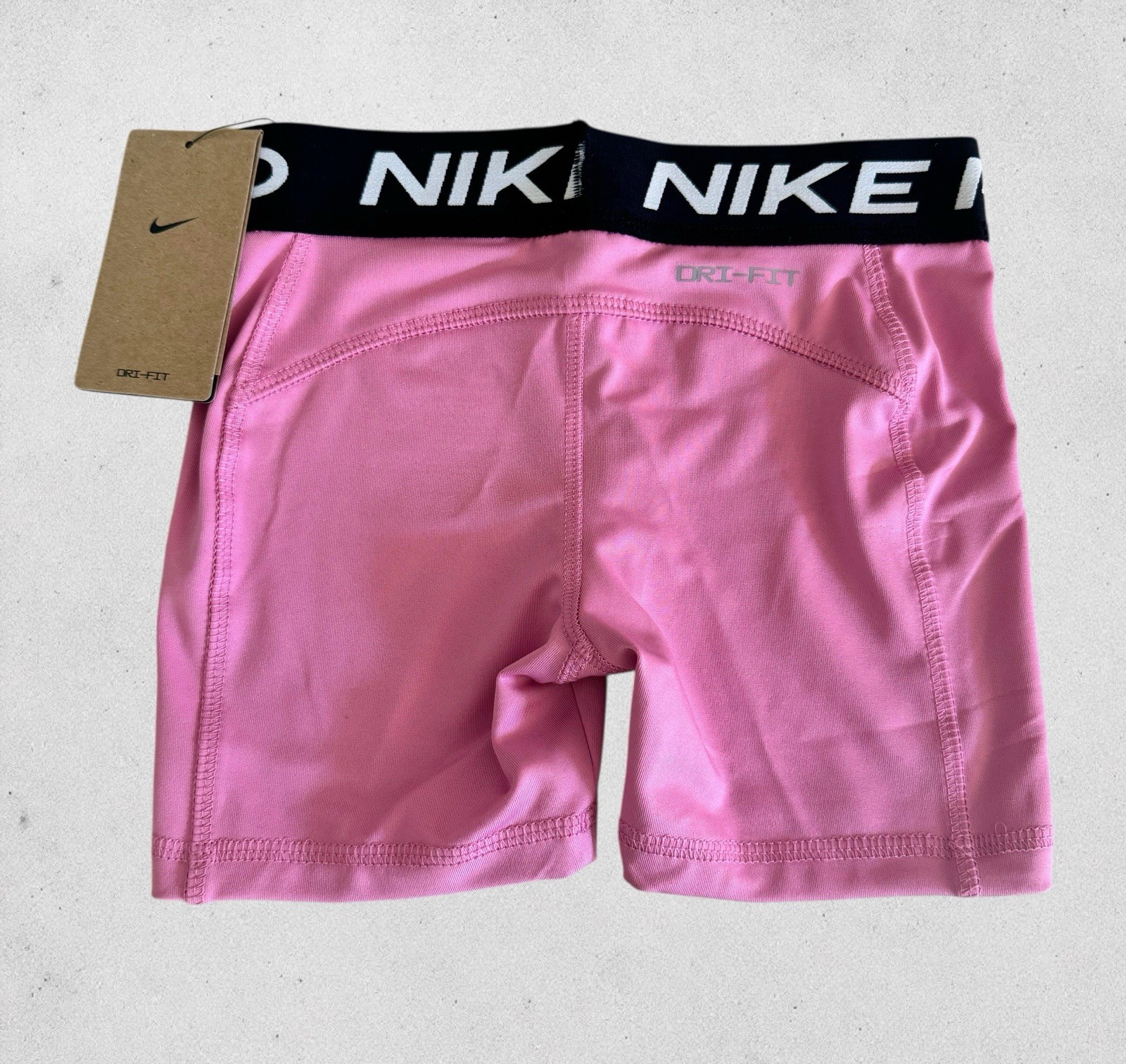 Nike Girl’s Nike Pro Performance Shorts Sizes 6 & 6X Pink New Compresion Shorts