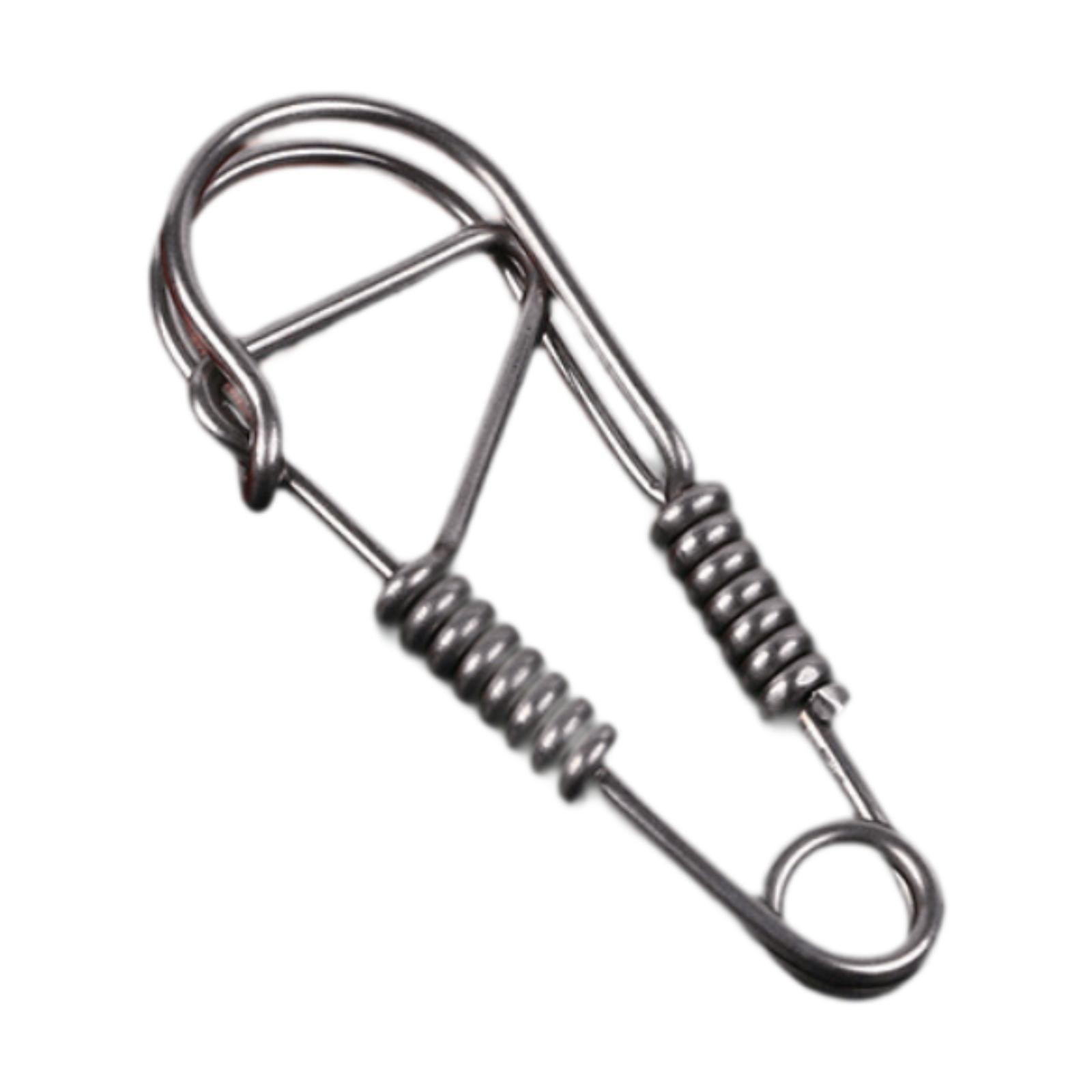Snap Hook Bag Office Ring Belt Loop Work Gift Stainless Steel Keychain Hook