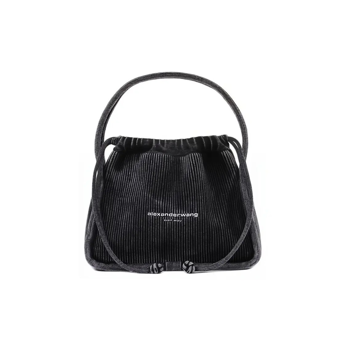 Alexander Wang Gradient Ribbed Knitted Design Handbag Small Women’s 9.8x3x7.4 in