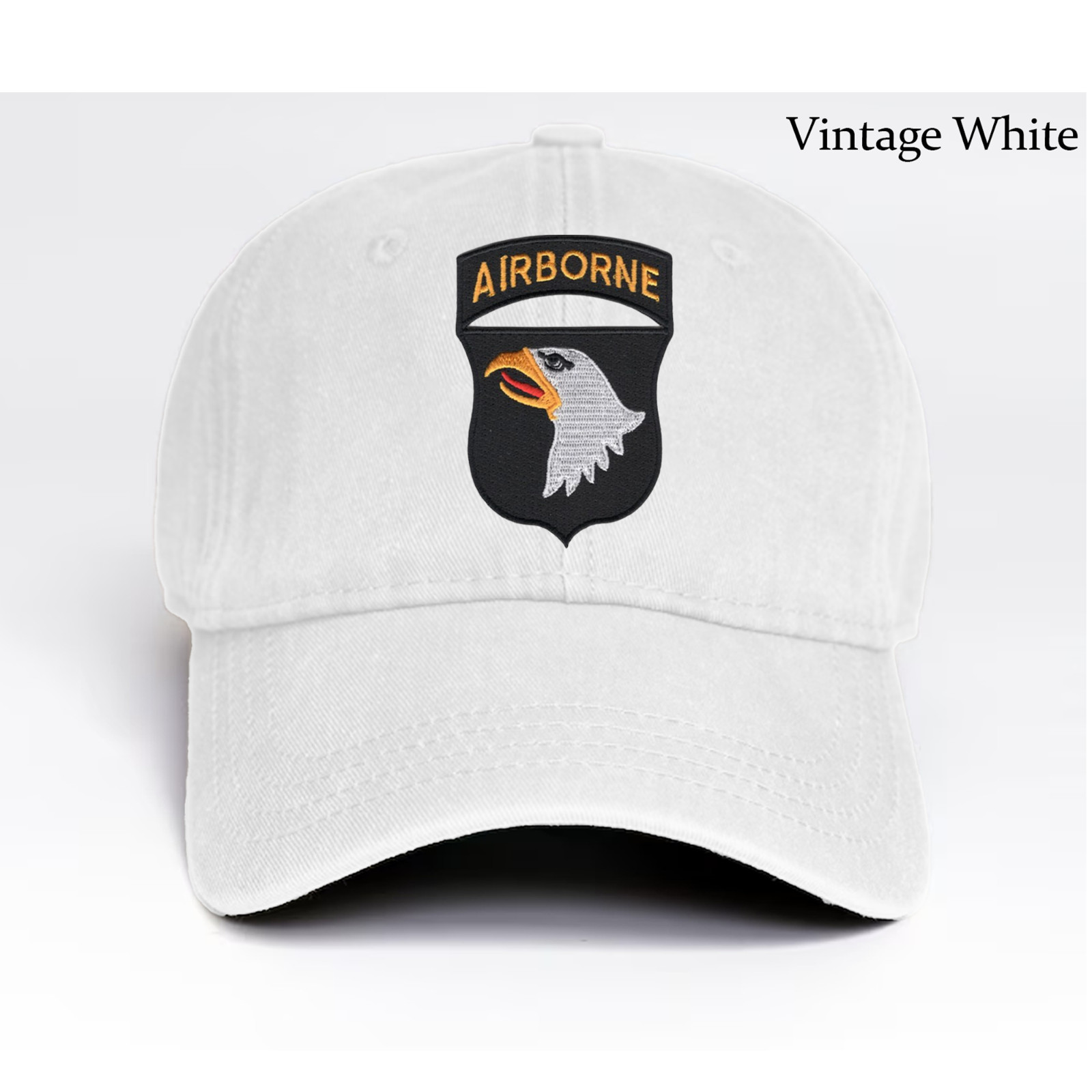 Embroidered Hat 101st Airborne Division, Veteran Cap, Trucker Hat, Baseball Cap