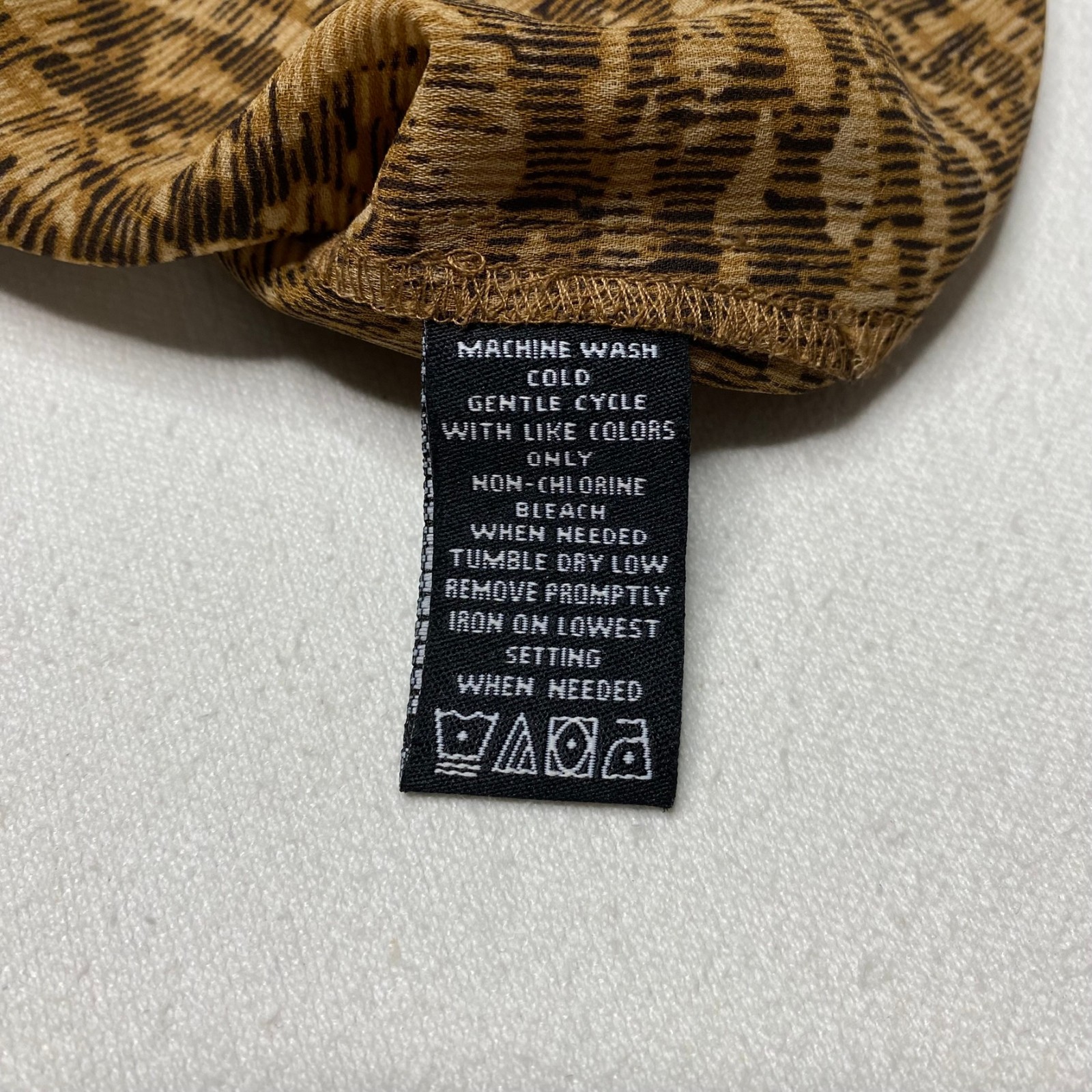 Norton McNaughton Petites Top sz 14P Brown Dark Academia Quiet Luxury QW58