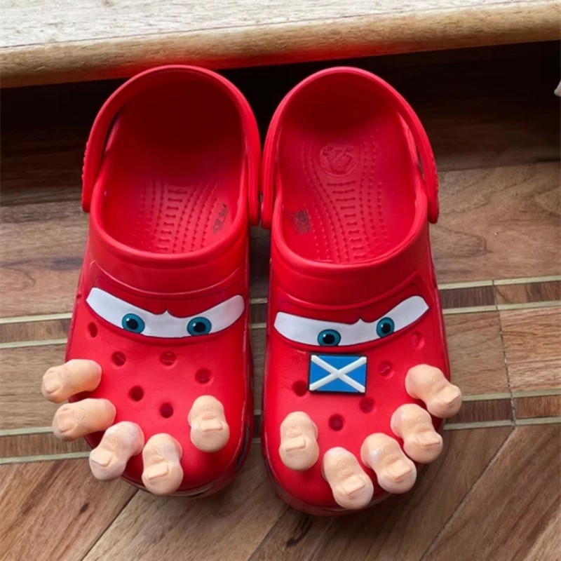 Funny Big Toes Charms Set of 5 for Crocs Comedy Accessories Gifts