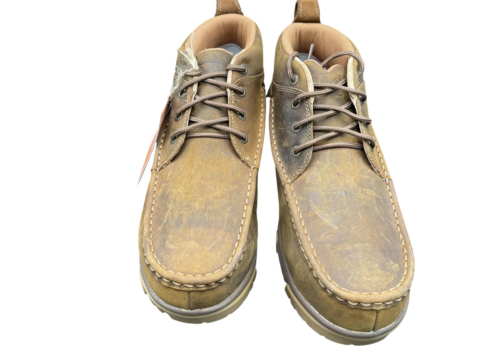 Twisted X Men Work Boot Safety MXCC002 CellStretch Distressed Saddle Size 9.5 W