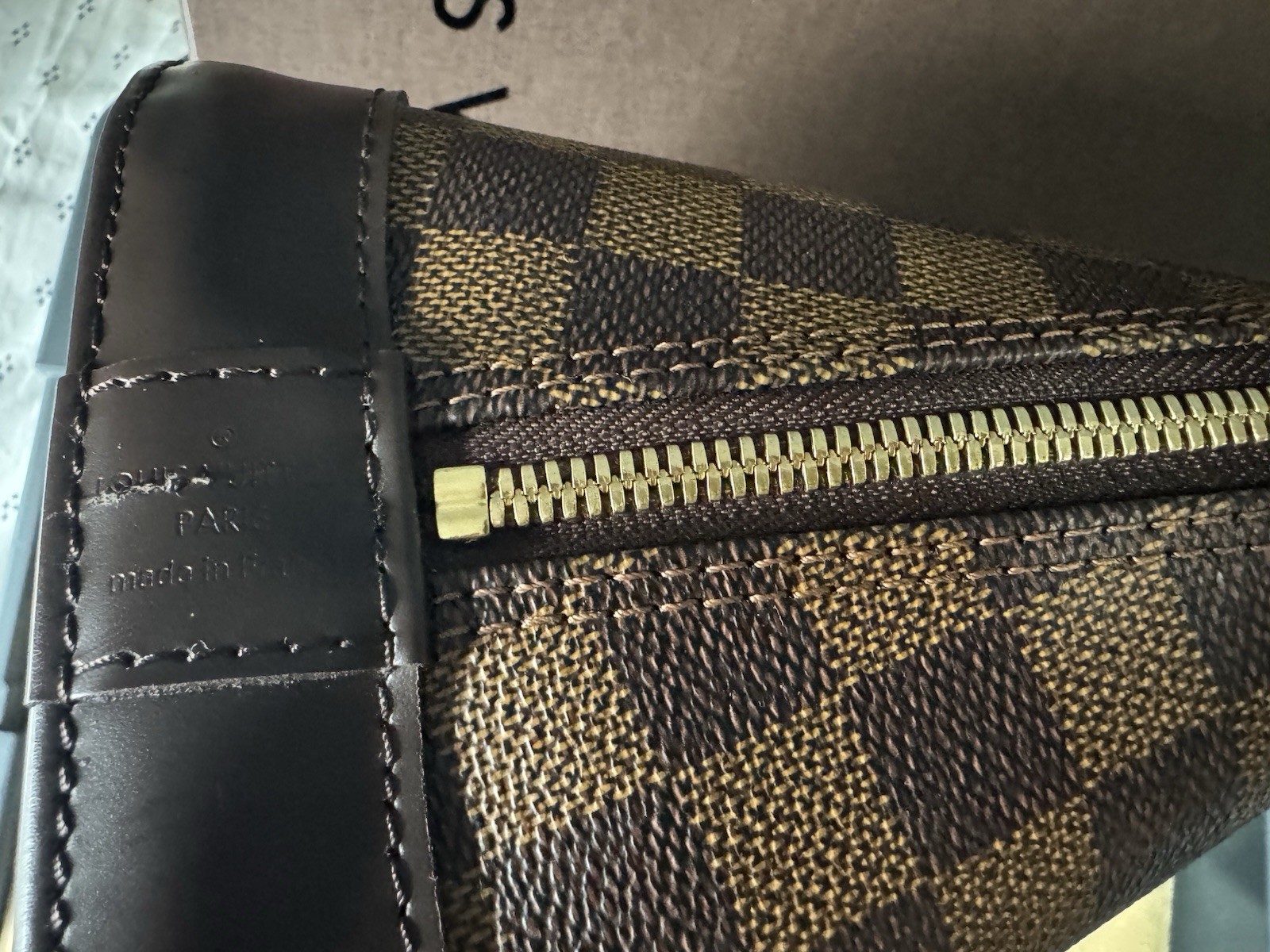 louis vuitton damier ebene alma pm