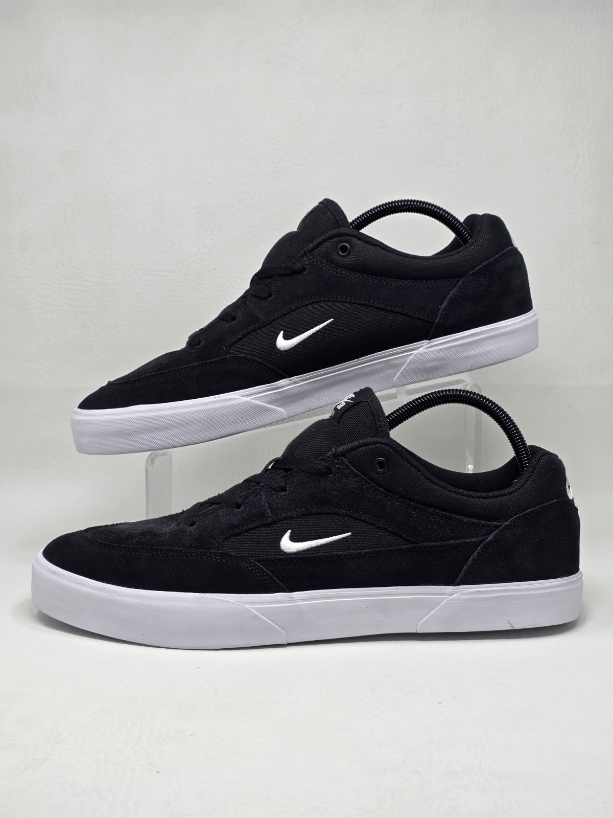 Nike SB MALOR Men’s Size 13 Shoes Black/White FV6064-001 Suede & Canvas NEW