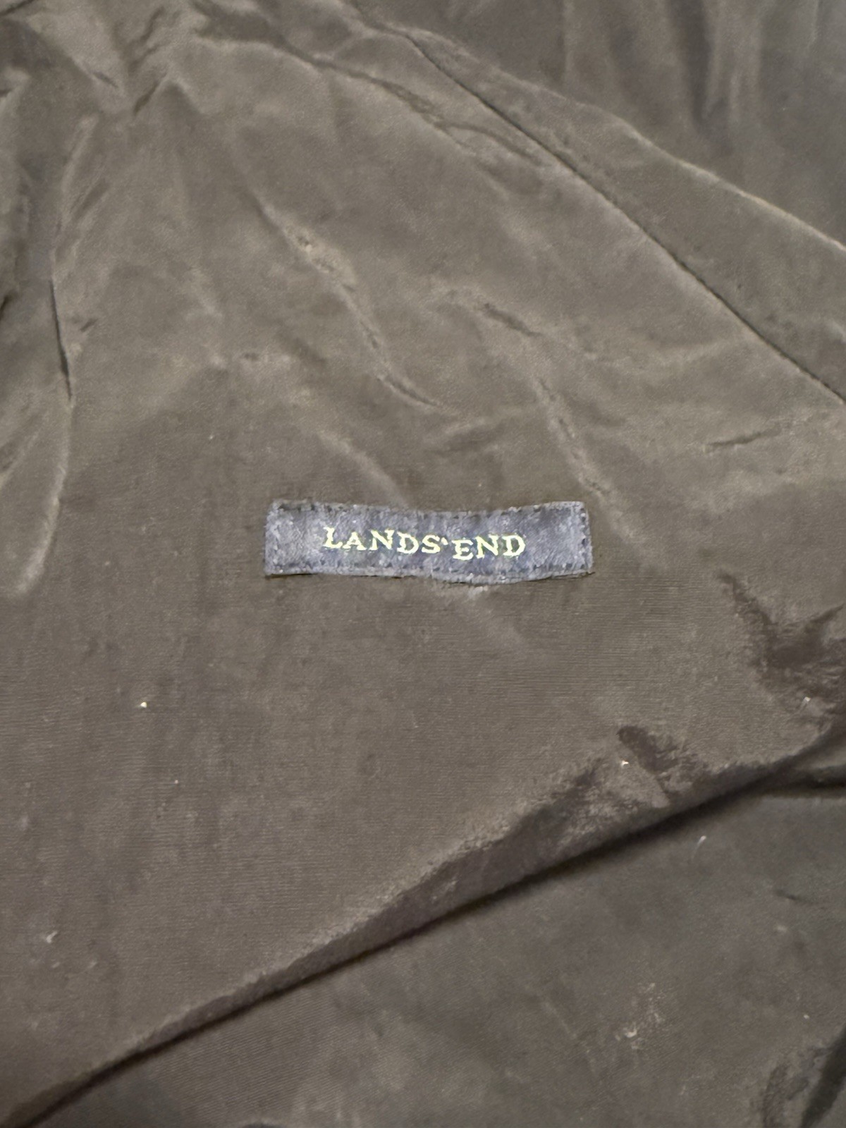 Lawn Doctor Black Embroidered Jacket Lands End Medium Men