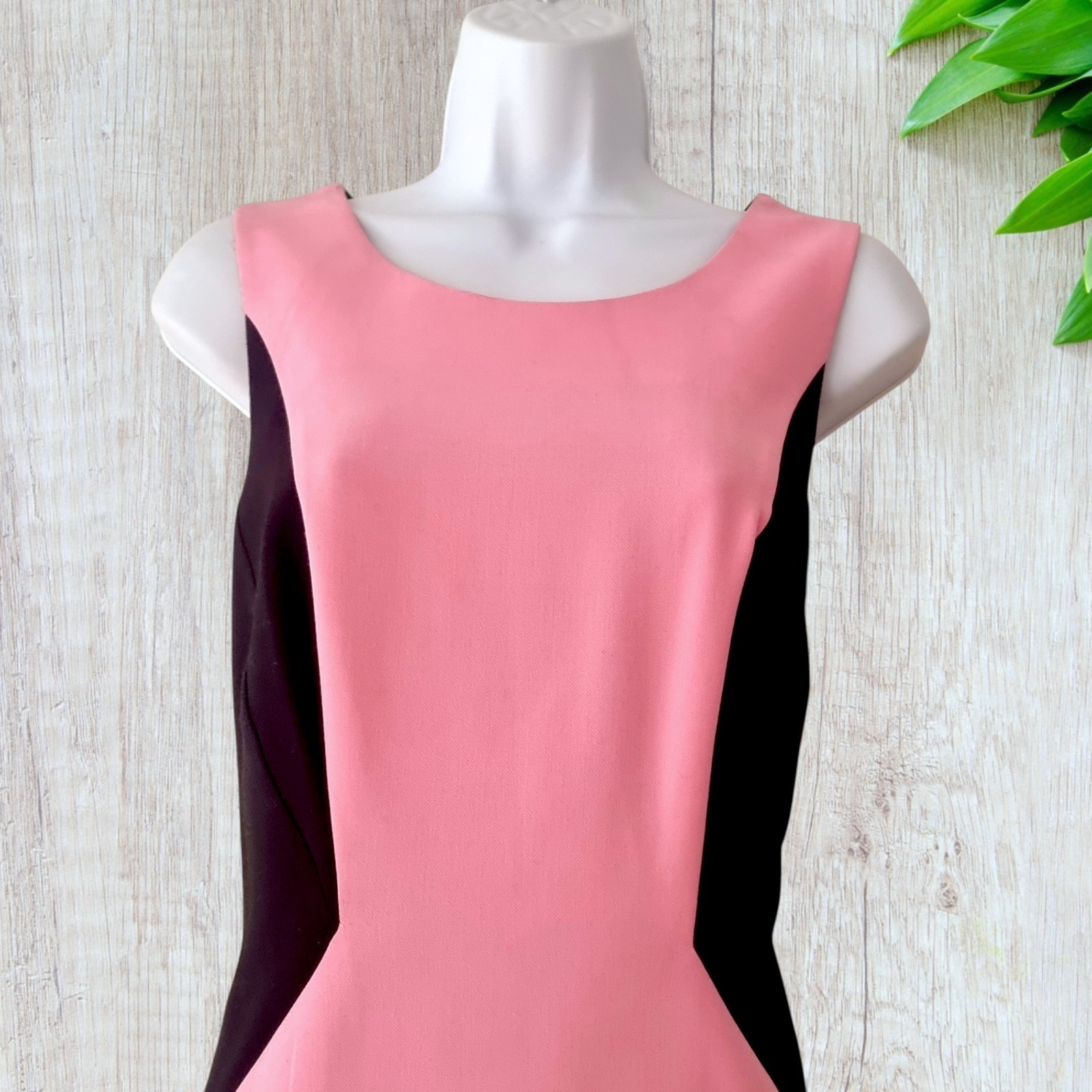Debenhams Ltd. Ed color block shift / pencil dress, size UK 12, wedding / formal