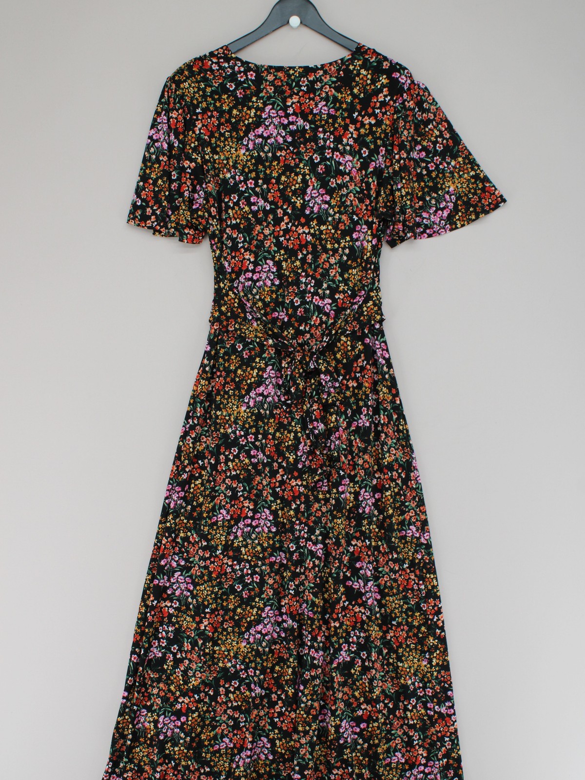 Jolie Moi Wrap Maxi Dress UK18 in Multi
