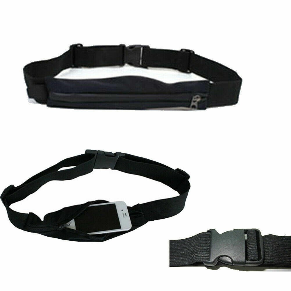 Gym Fitness Running Jogging Waist Bum Sport Runner Bag Belt Pouch Zip Fanny Pack