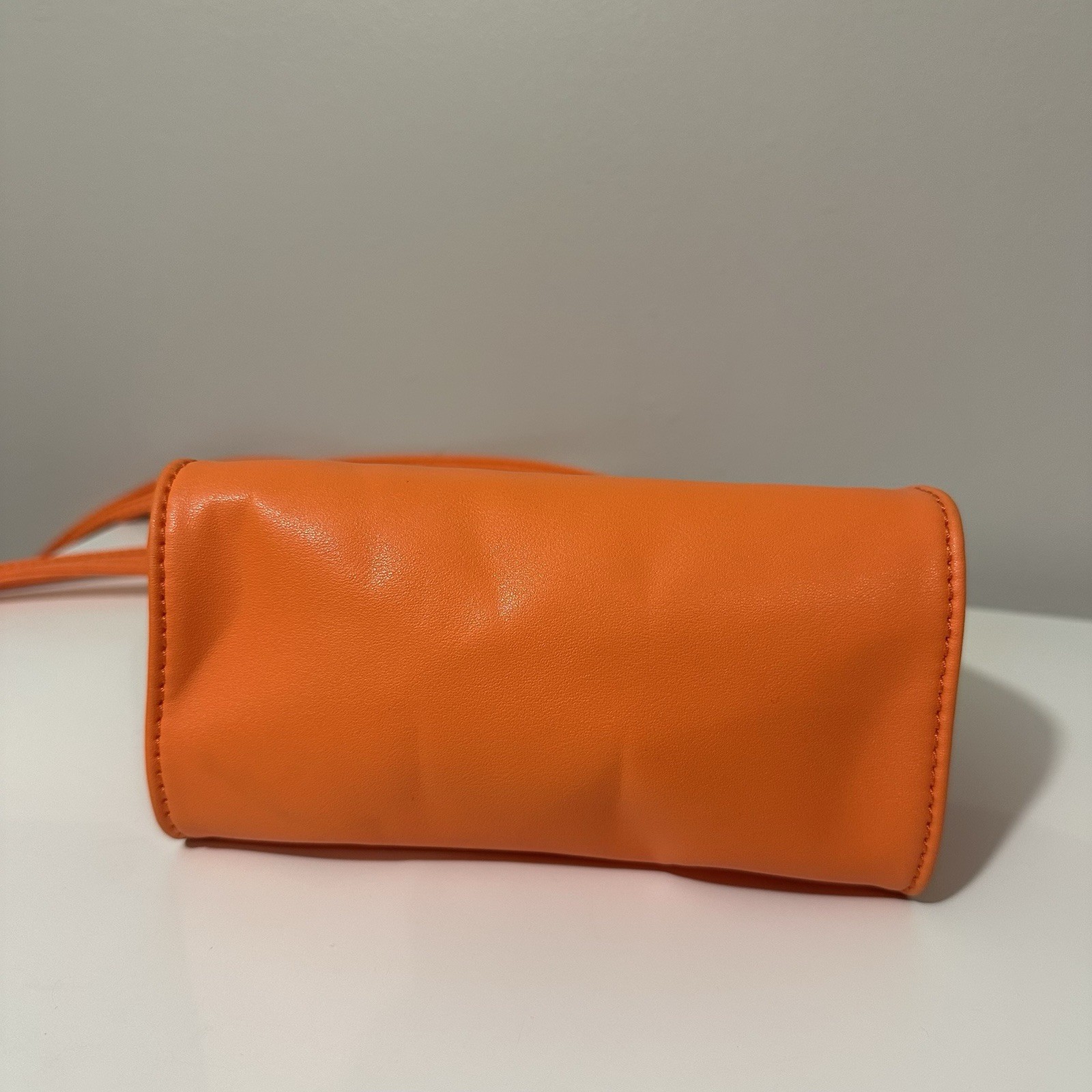 Telfar Small Crossbody Shopping Bag Orange