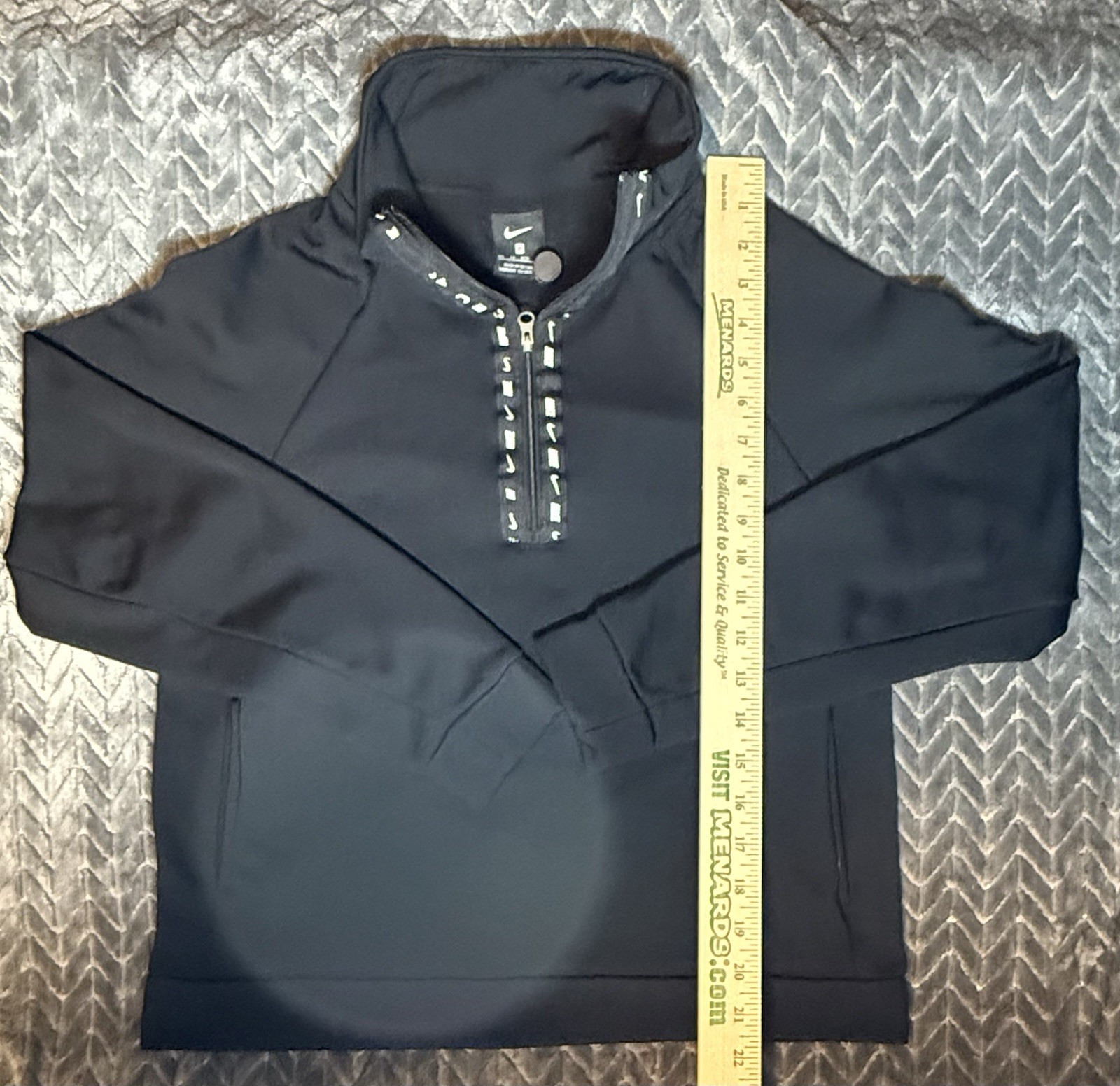 Nike Sportswear Tech Fleece 1/4 Zip Pullover Men’s Black – Size XS – BV4966-010
