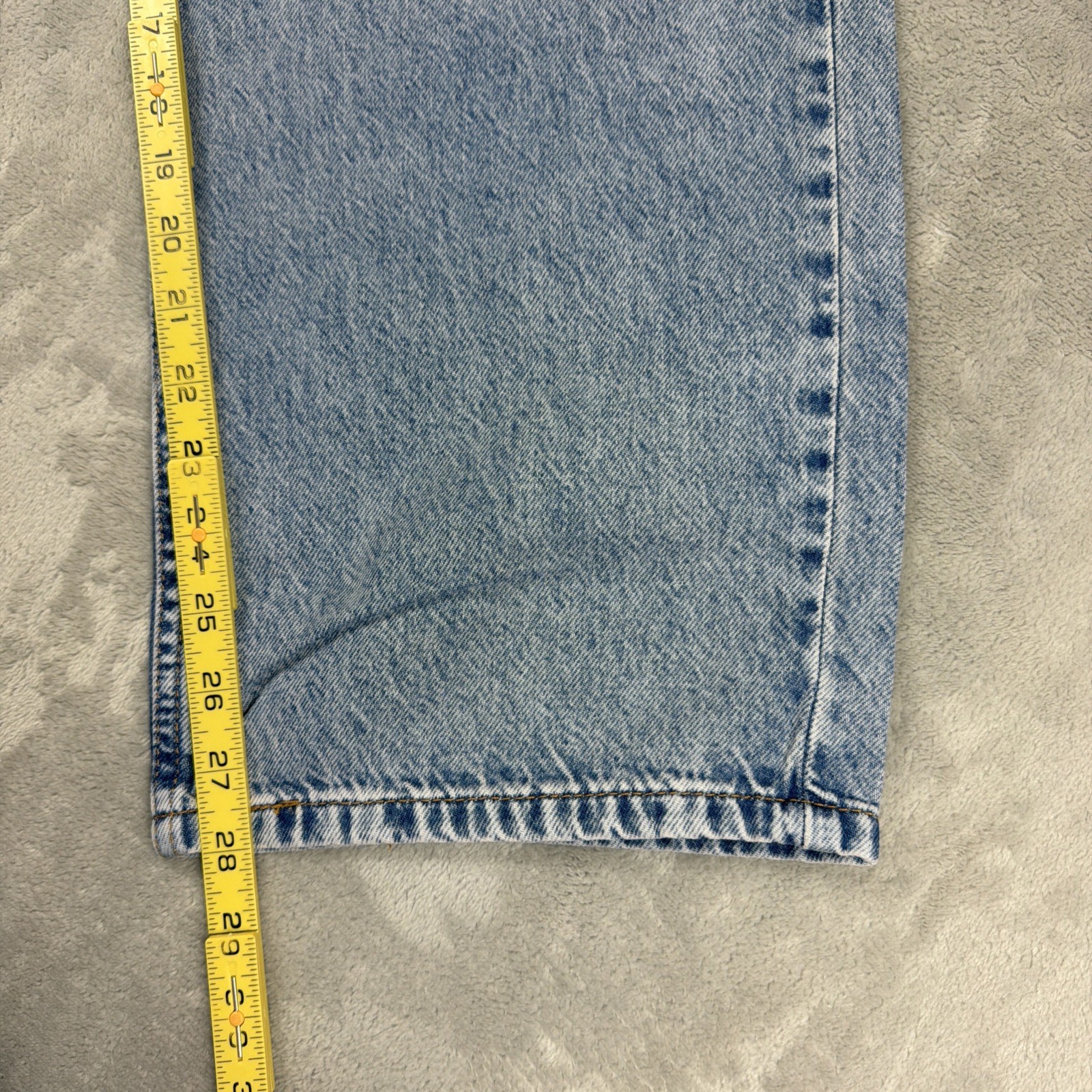 Levi’s 565 Loose Straight Jeans Men’s Size 34×30 Blue Denim Light Wash Cotton