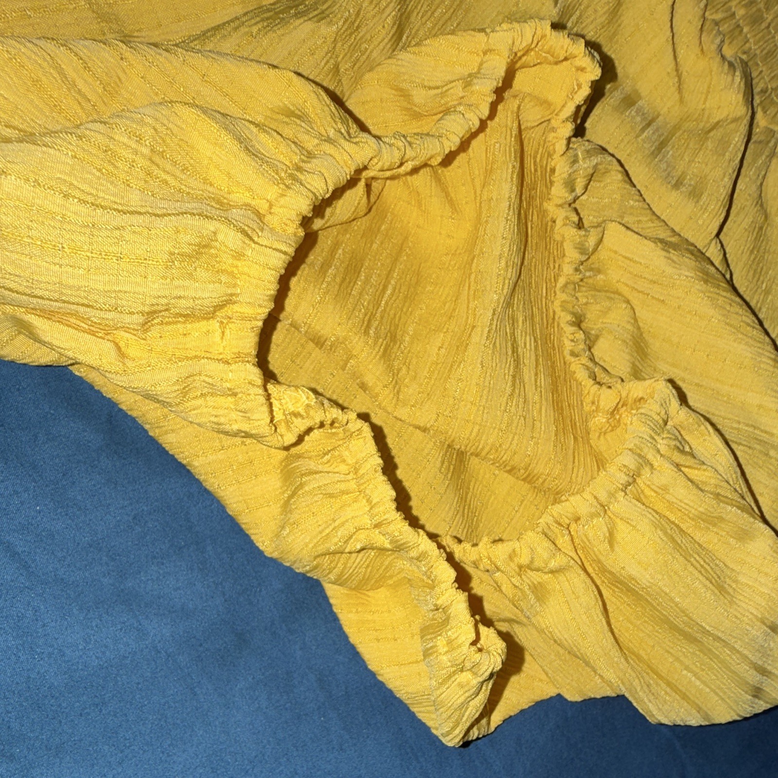 fujian youxi Women’s Yellow Solid Top & Shorts Outfit Set, Size L, Q7081