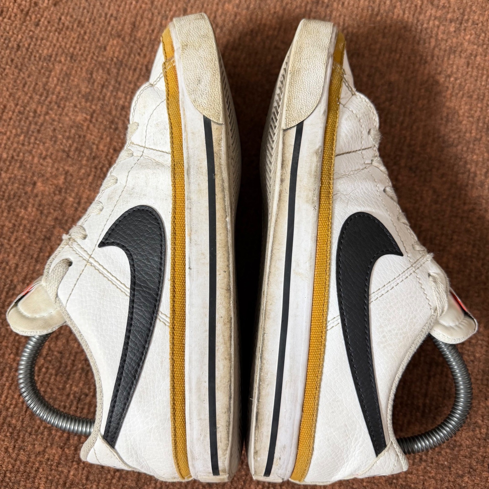 Nike Court Legacy Next Nature White Black Ochre DH3161-100 Women’s Size 7.5 C+