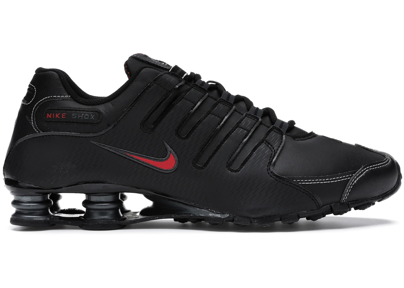 Size 8 – Nike Shox NZ Black Varsity Red 378341-017