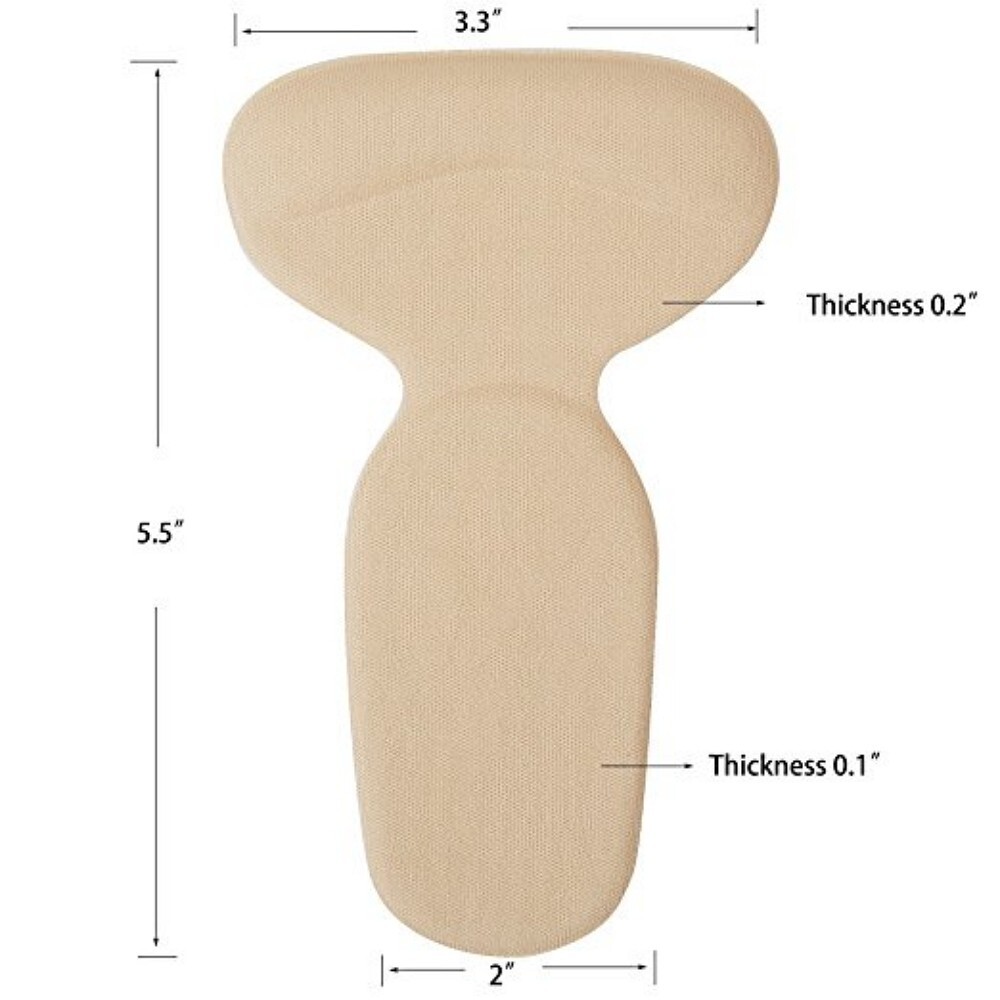 2-Pair Heel Grips & Metatarsal Pads for Loose Shoes-Prevent Heel Pain & Blisters