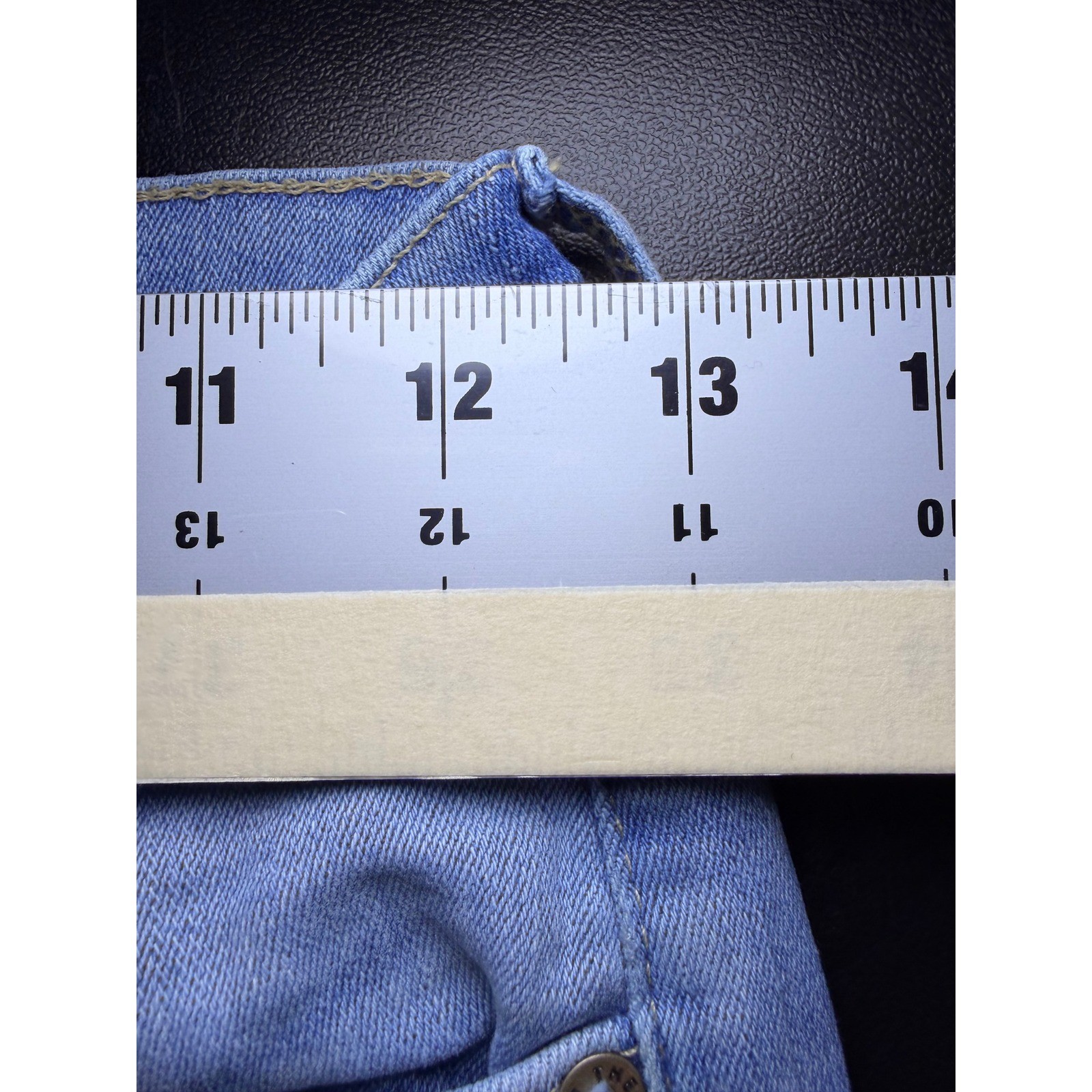We The Free Free People Distressed Fringe Hem Skinny Jeans 25 Blue Boho Festival