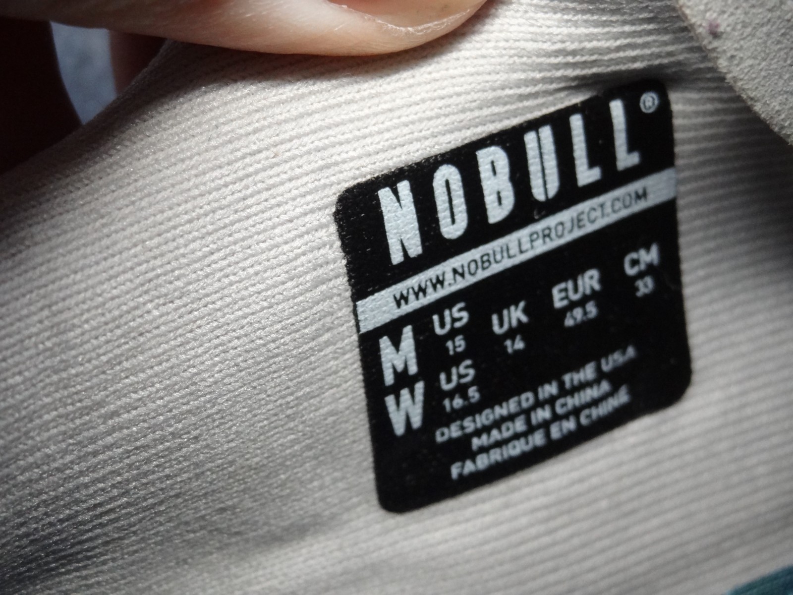NOBULL Men 15 49.5 Outwork Lace-Up Trainer Sneaker Lightweight Lifting Gym Super