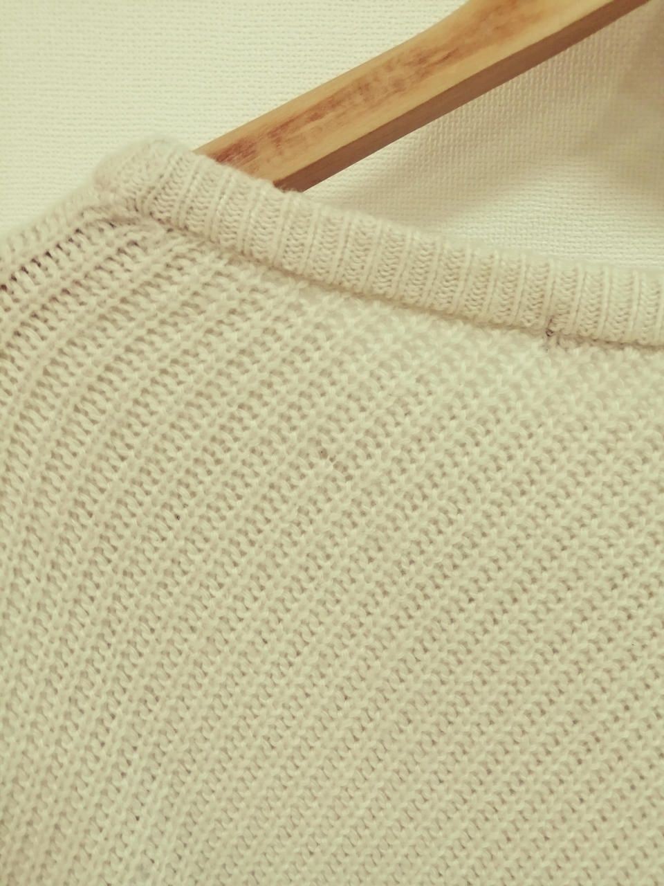 LUGNONCURE Pullover Knit With Tag off-white F Used