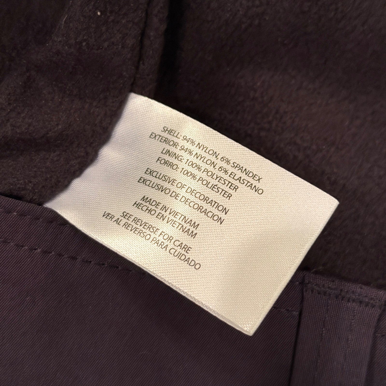 Orvis Mens Fleece Lined Tech Pants 36×34 Dark Navy Blue Stretch Hiking Outdoor