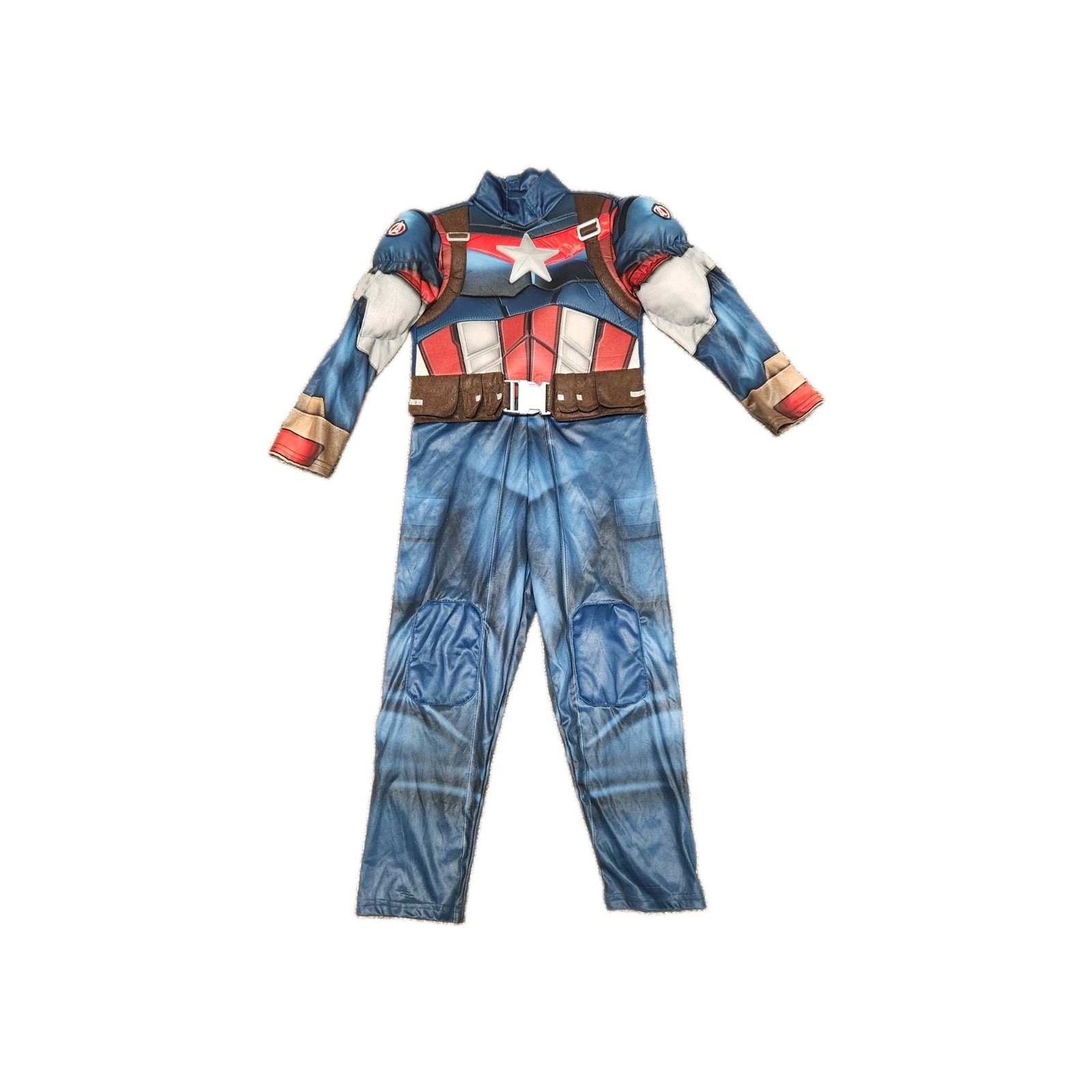 Authentic DISNEY Marvel Avengers Captain America Costume Size 5/6 Children