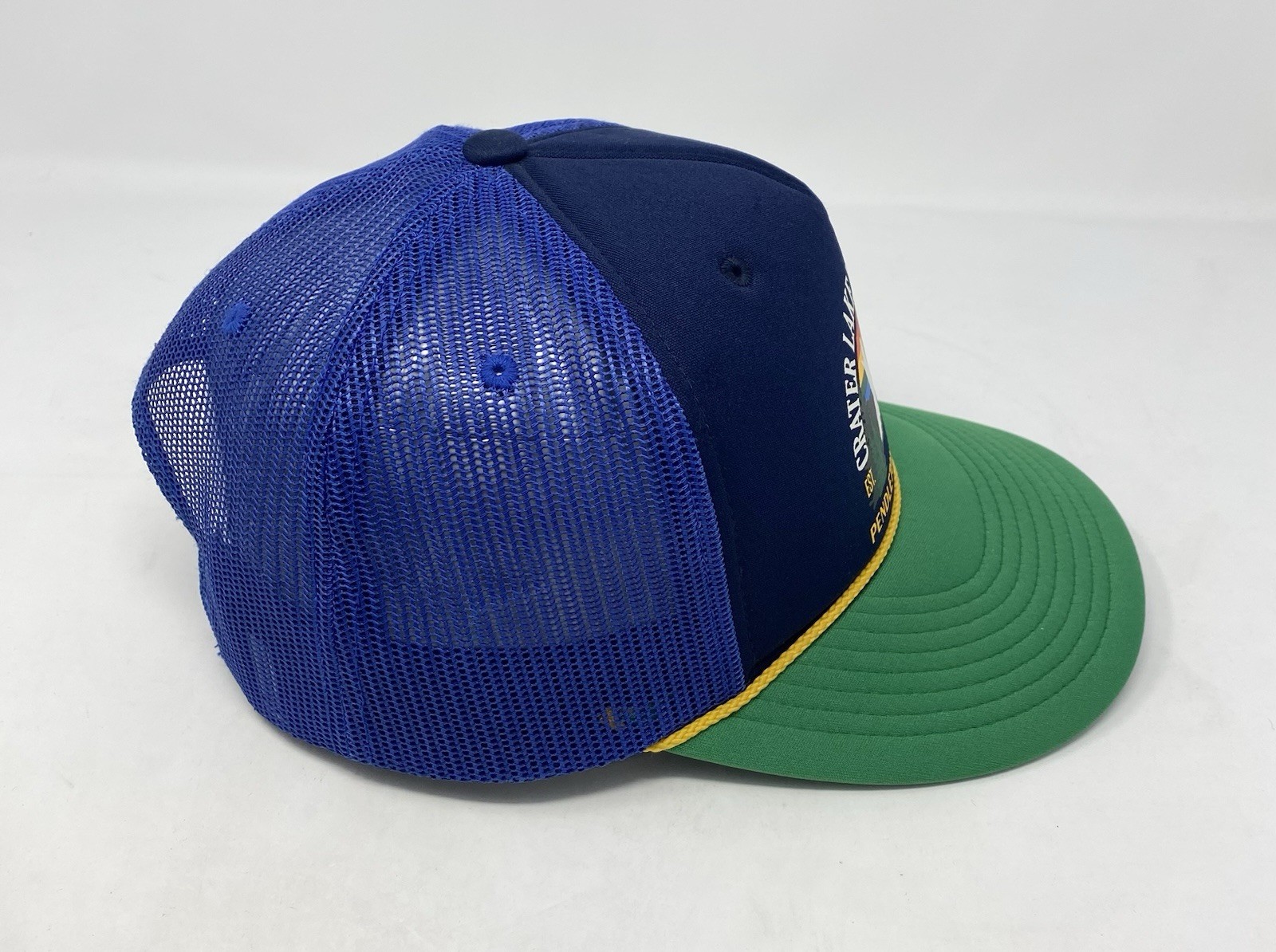 Crater Lake National Park Pendleton Woolen Mills Est 1902 Trucker Rope Hat Cap