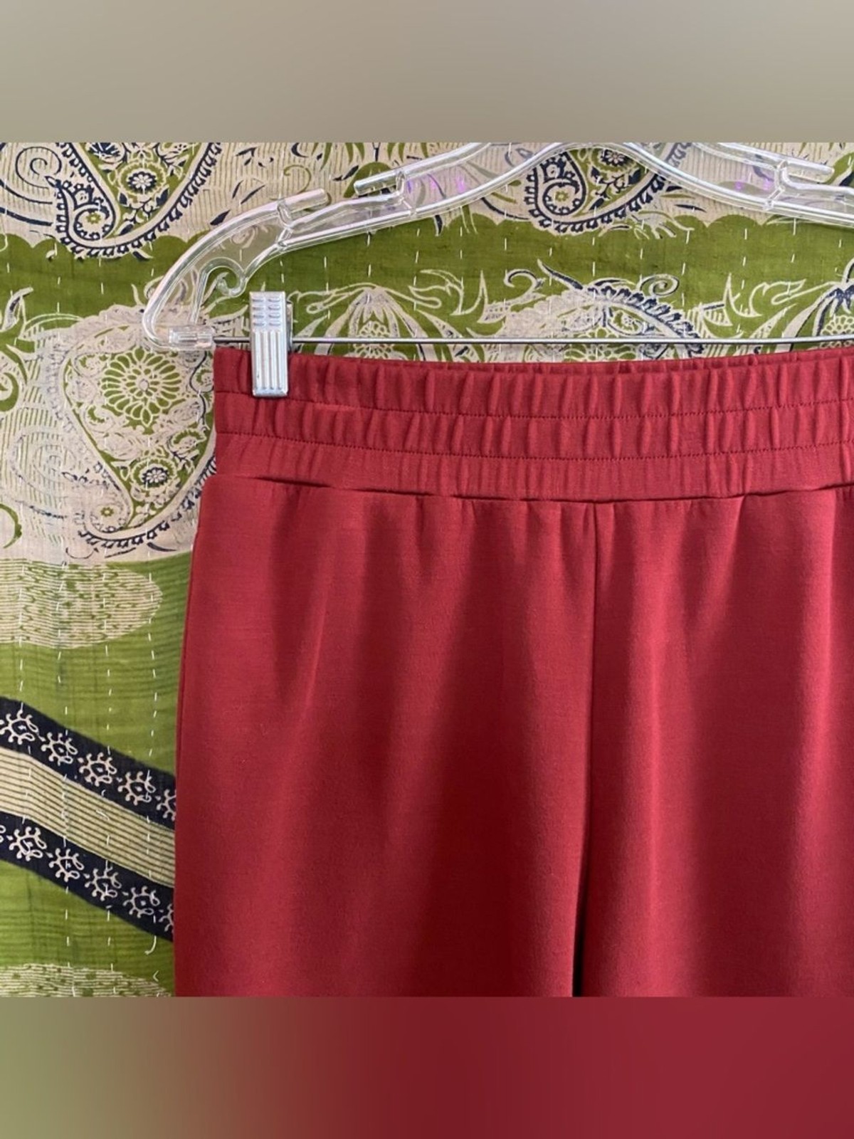 Varley DoubleSoft Russet Brown The Slim Pants Size Small 25″ Bestselling Style