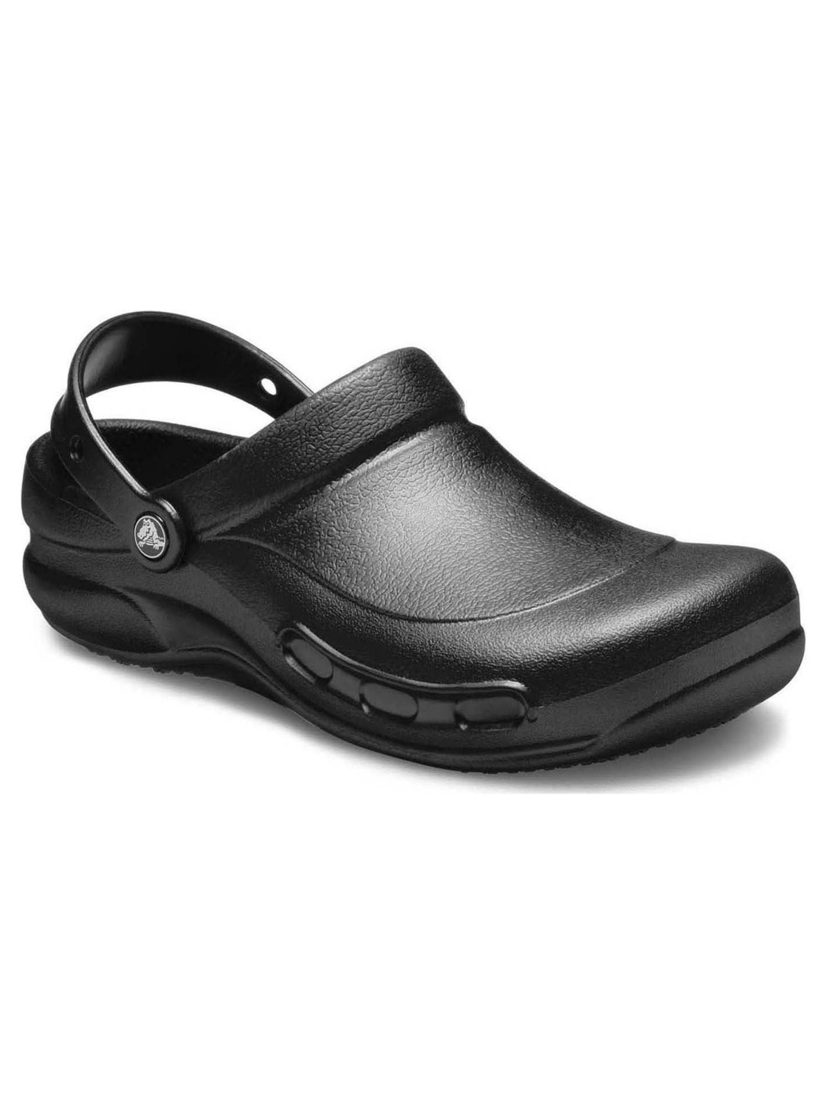 HOT Crocs at Work Unisex Bistro Slip Resistant Clog Black and Navy , All Size