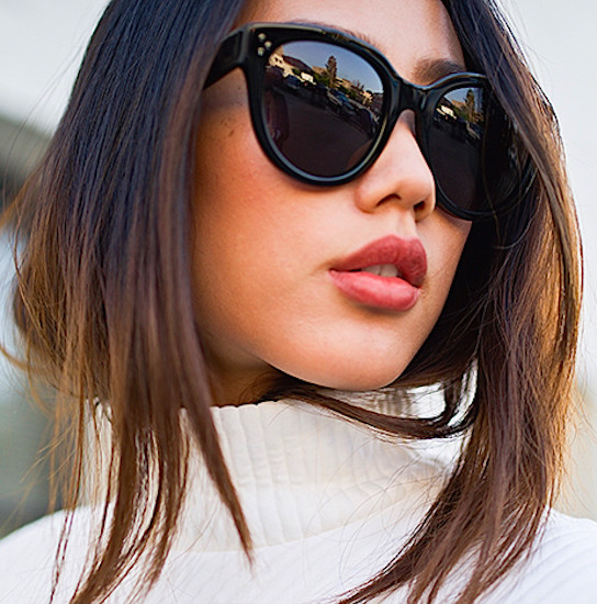 HOT Oversized Vintage LUX Large Big Round Cat Eye Popular Sunglasses 9552 XL