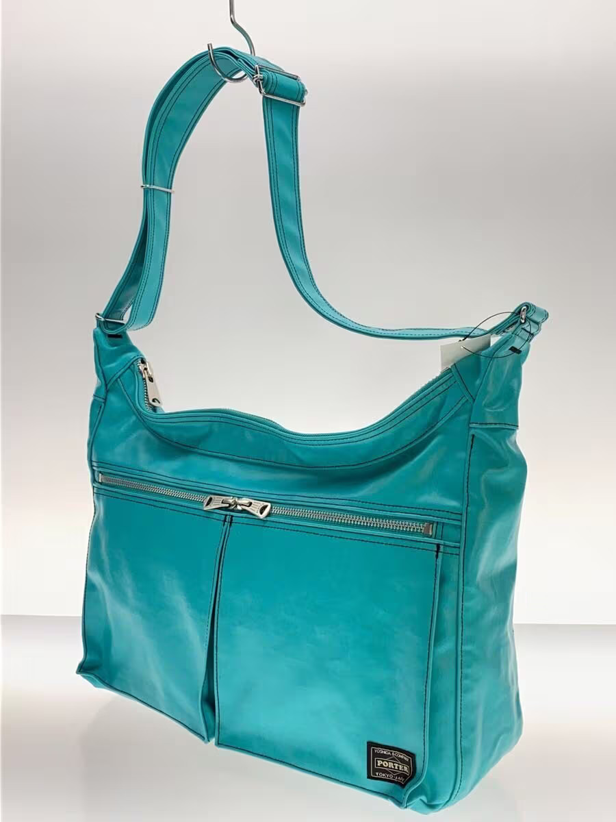 PORTER Shoulder Bag BLU Solid