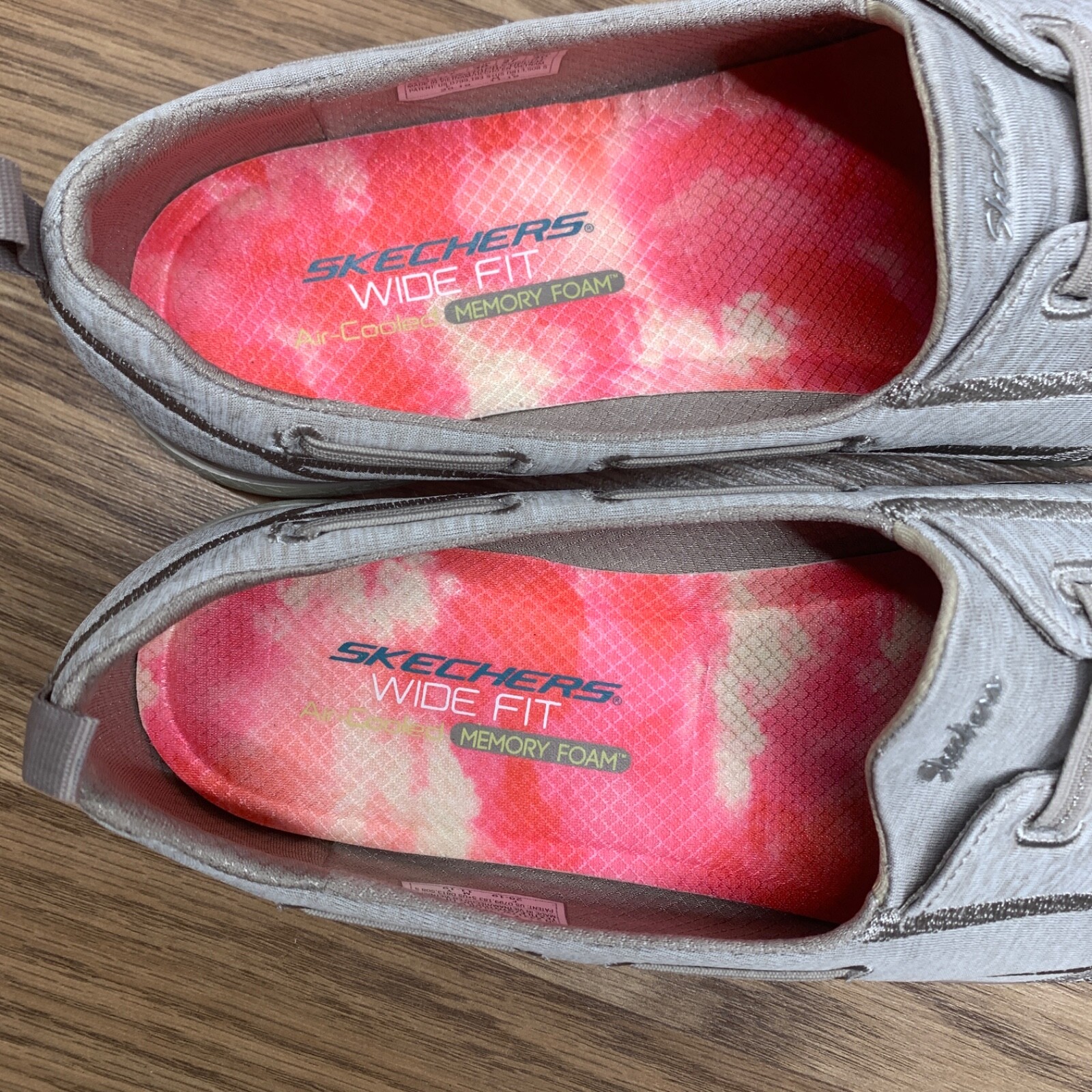 Skechers Shoes Womens 10 Microburst Topnotch Slip On Sneakers taupe Flats 23317