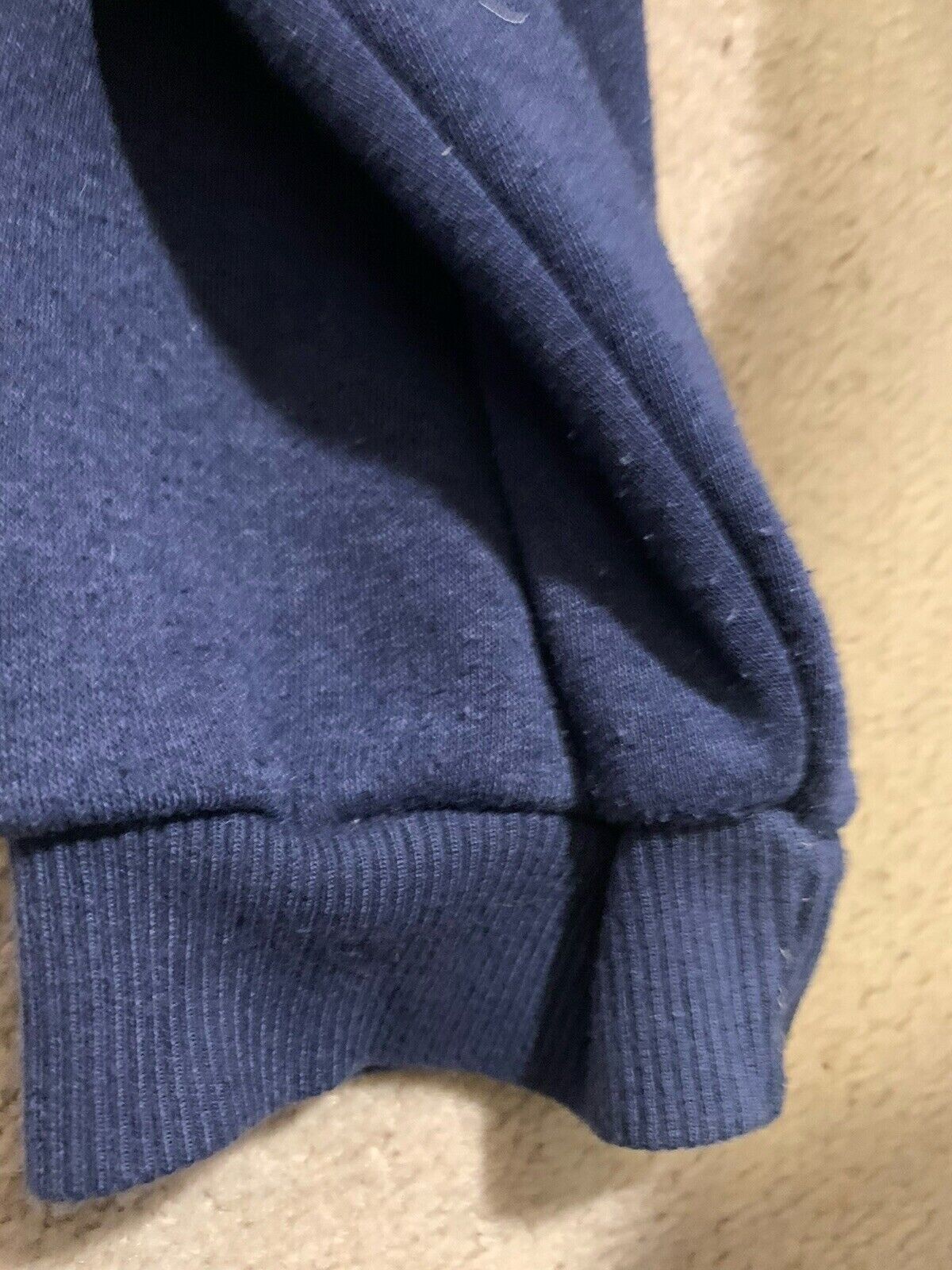 Pull & Bear Sweatshirt Womens Size Medium Grey White Blue Pullover Free ReturnS