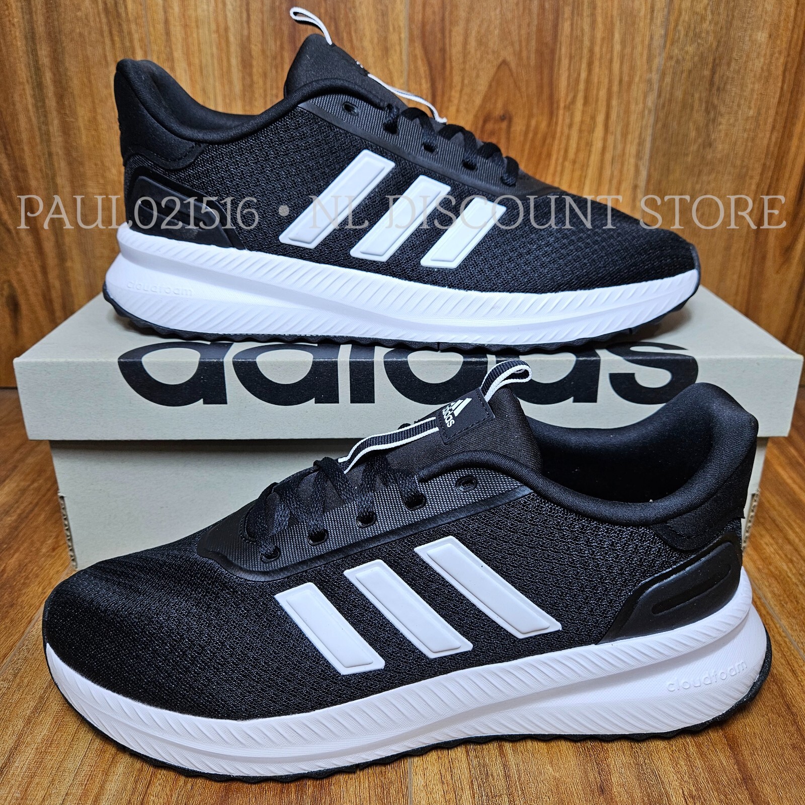 ADIDAS Men’s X_PLR Path Cloudfoam Running Sneakers Shoes ~ Black ~ Size US 10.5