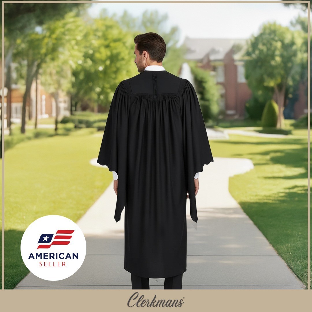 Deluxe Masters Graduation Gown – Academic Regalia