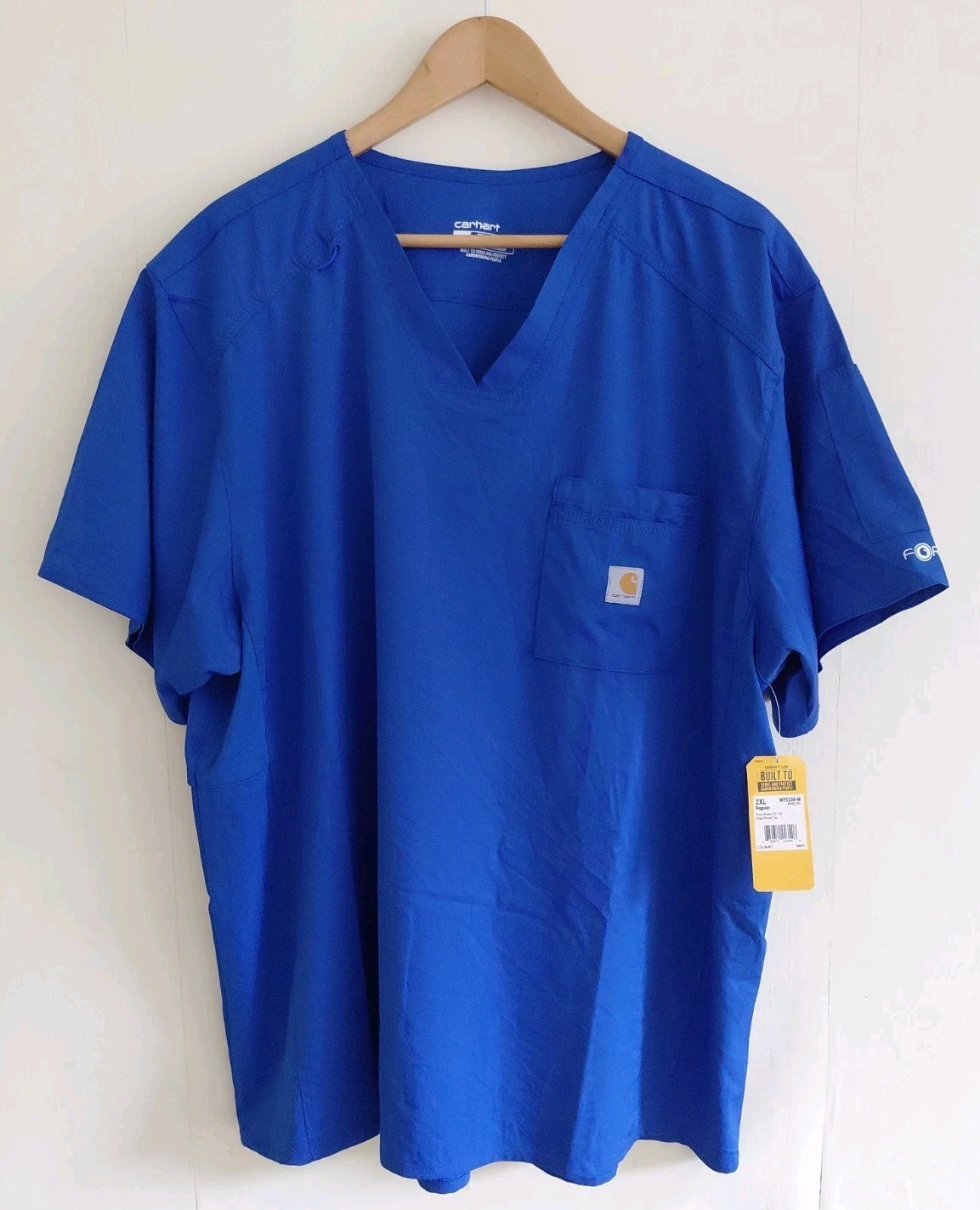 Carharrt Mens Scrub Force Modern 2XL Regular Twill Model MT5106 New With Tags