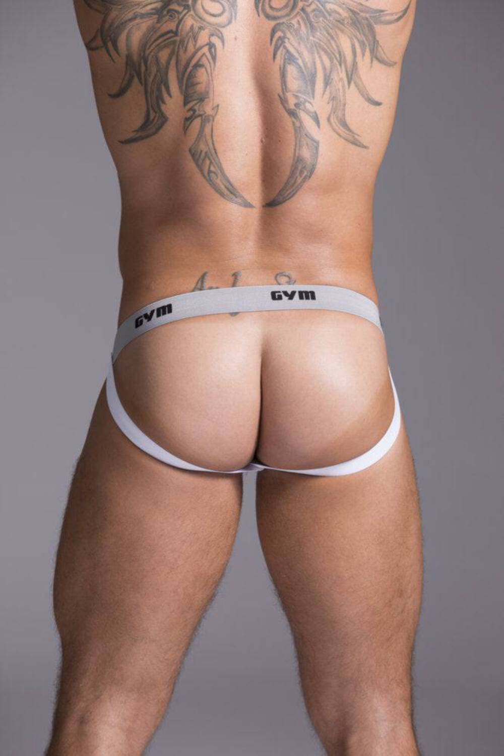 GYM Swim/Run Jockstrap 2.0 with 1″ Waistband (1-Pack)
