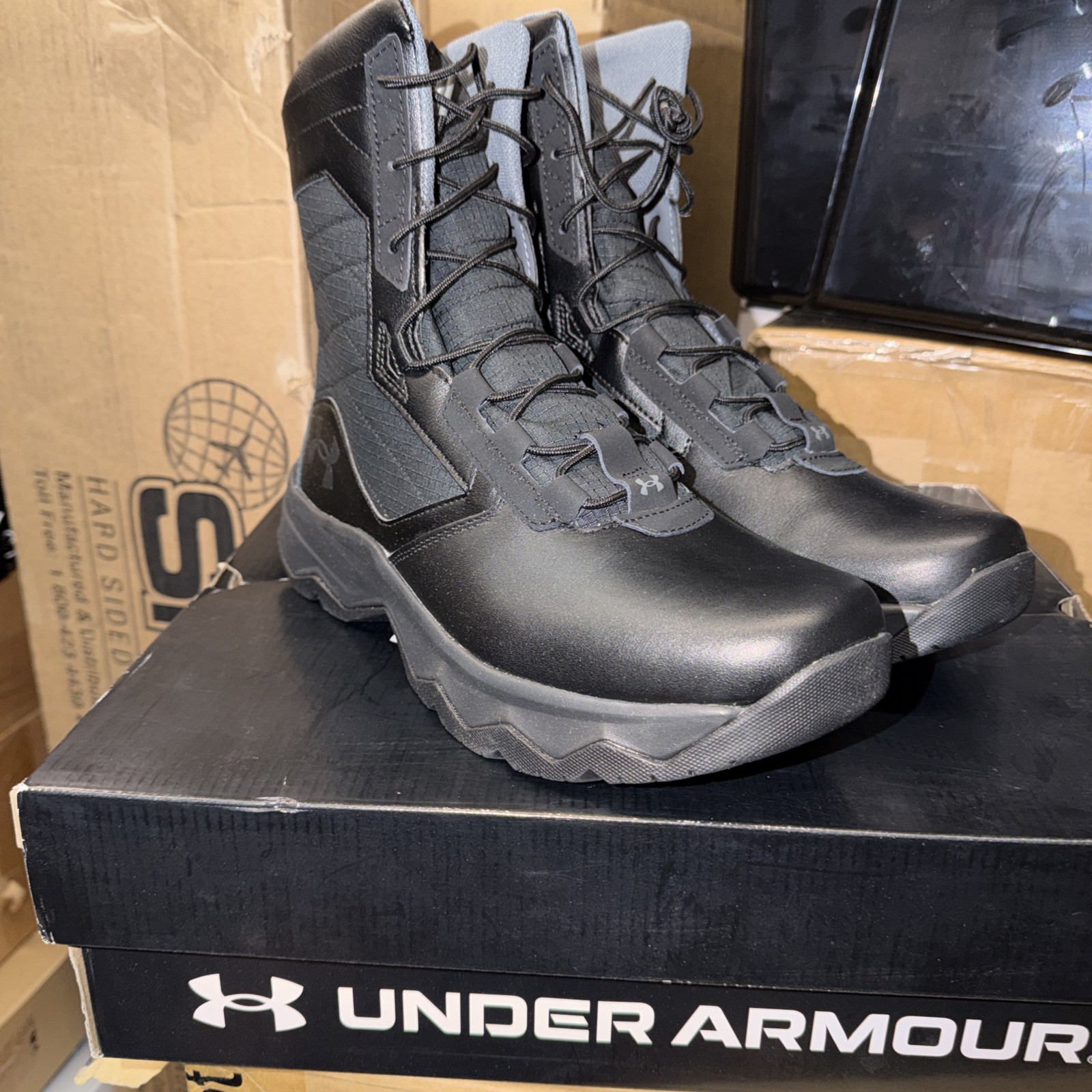 Under Armour 3024946 -001 Men’s Stellar G2 Size 11.5 In Black