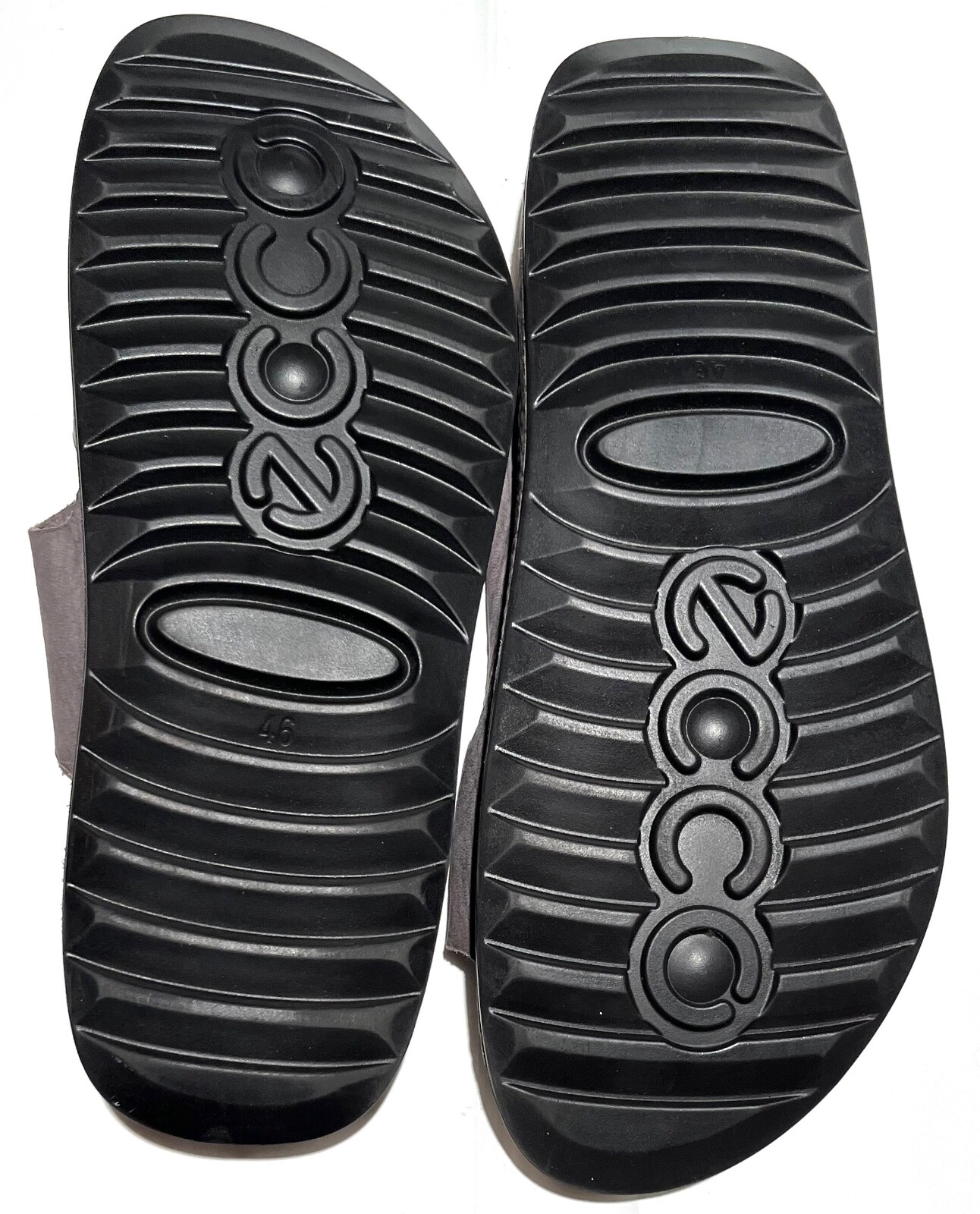 230852 Mens 12 – 12.5 EU 46 ECCO 50090402244 2nd Cozmo Nubuck Slide Sandal EUC