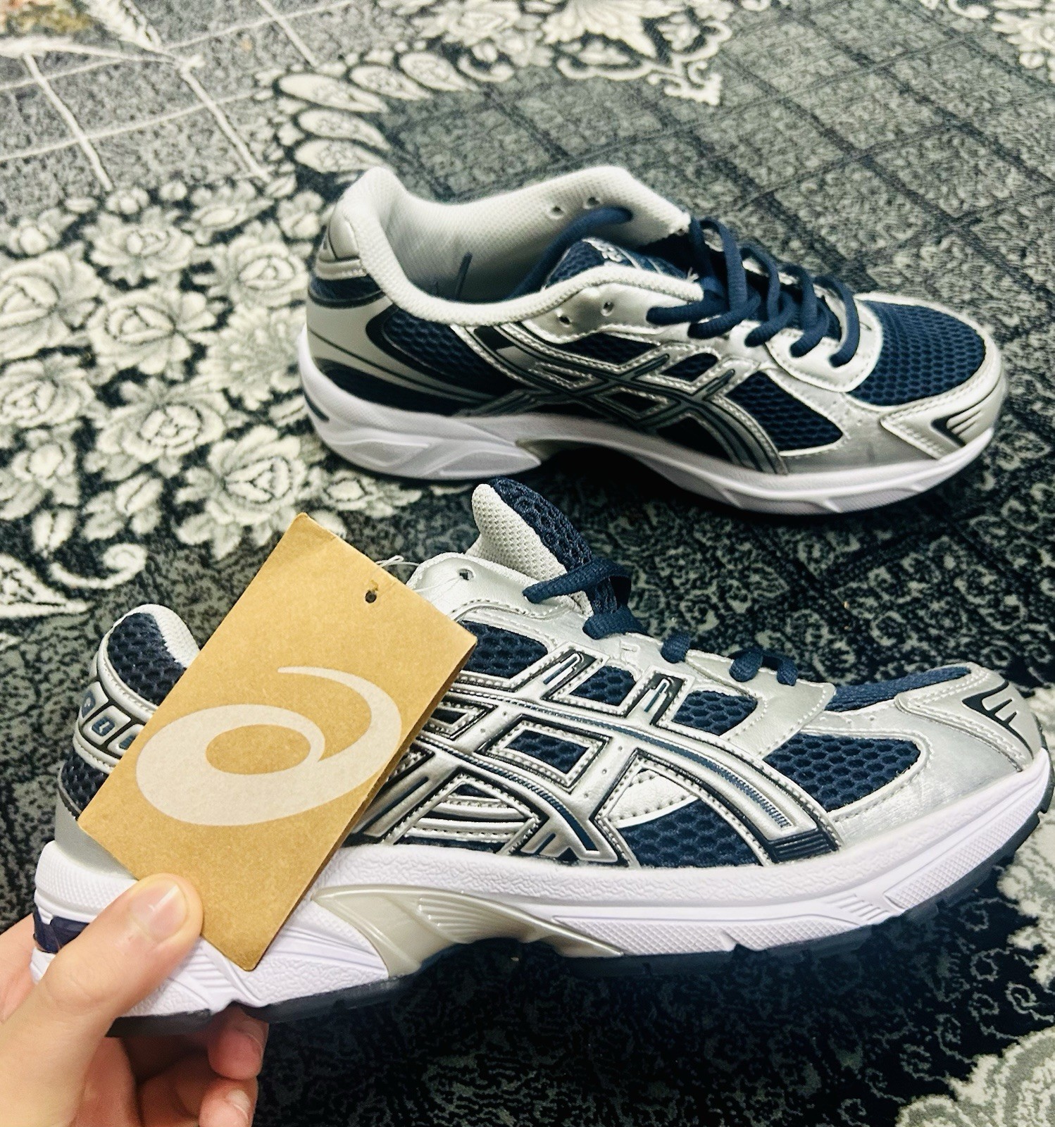 Asics Gel 1130 White Cloud Grey Size 7.5