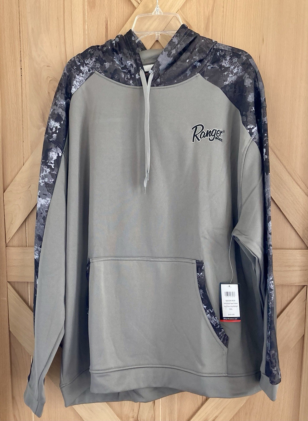 NWT Ranger Boats Performance Fleece Hoodie 3XL Pullover Fishing New