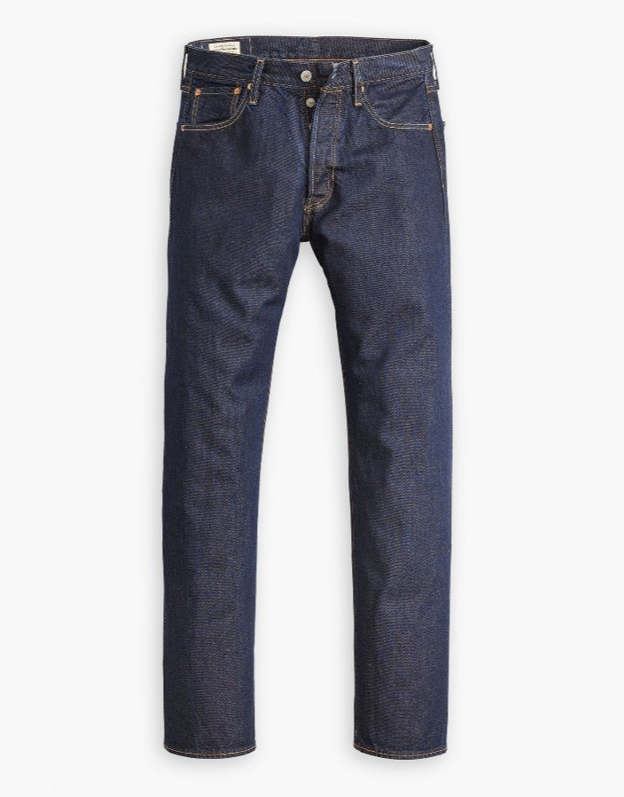 Levi’s Premium Circular 501 Men’s Original Fit Jeans Button Fly Rinse NEW 36×30