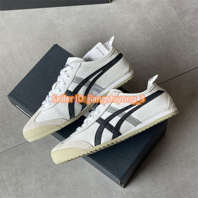 2026 Onitsuka Tiger MEXICO 66 DL408-0190 1183C102-101 White Black Gray