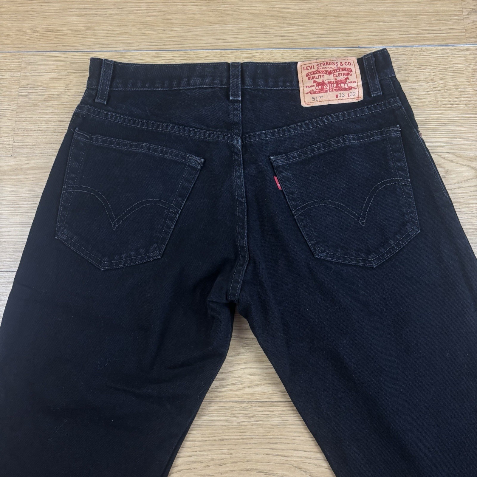 Levi 517 Jeans Mens Authentic Casual Vintage Style Bootcut Fit W33 L32