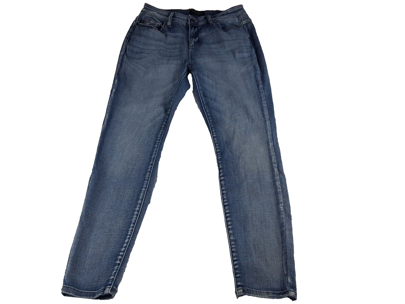 Judy Blue Skinny Fit Jeans Womens Size 9/29 Light Wash Distressed Denim Stretch