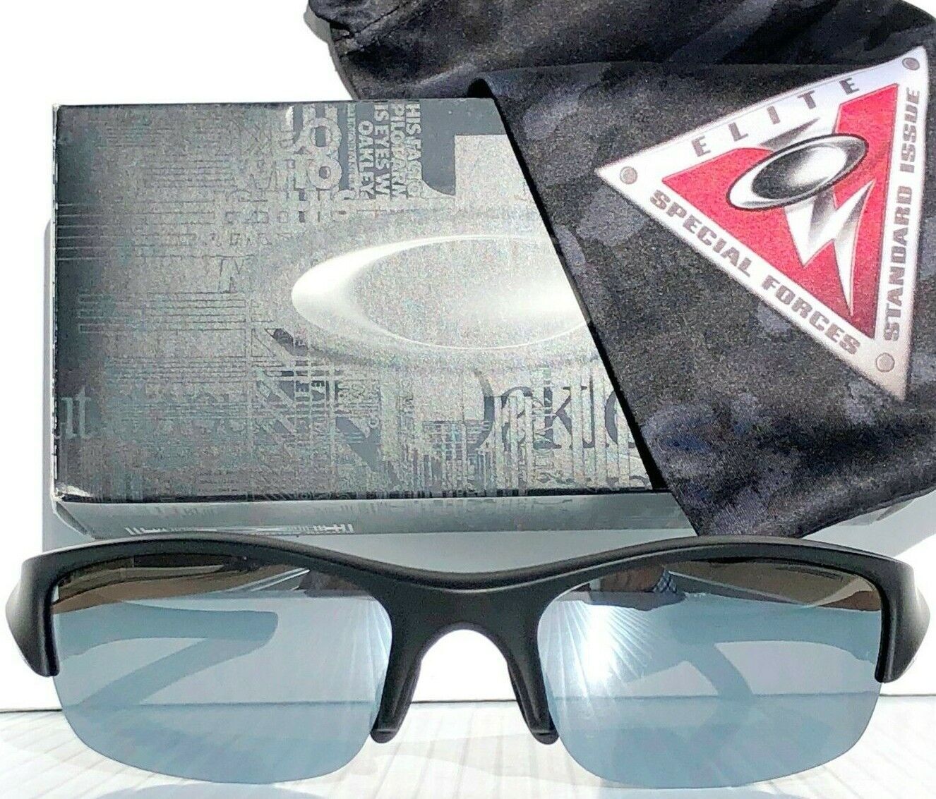 NEW Oakley FLAK JACKET Polarized CHROME Replacement- LENS ONLY SPECTRA US 9009