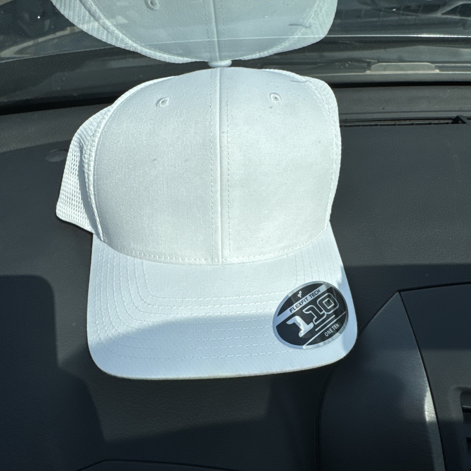 Flexfit Tech One Ten Men 110 Structured Six-panel Mesh back Cap Hat 110m