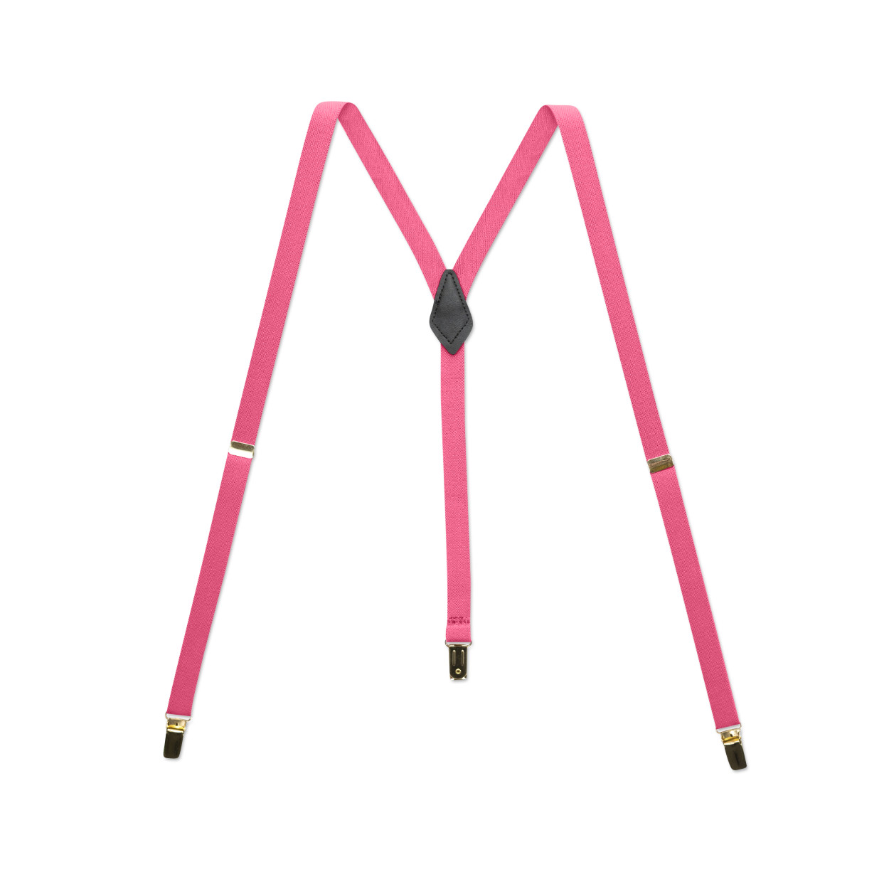 Men’s Thin Suspenders – X/Y Back with Chromed Snap Ons, USA Made