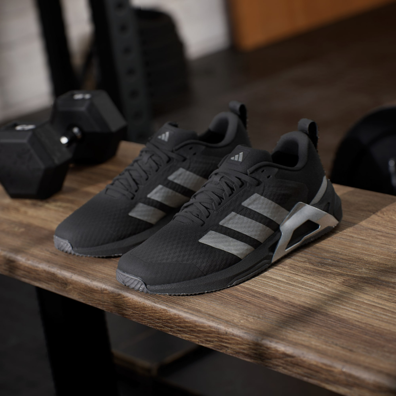 adidas Drop Set Control Training Core Black Iron Metallic JQ1445 Men’s Size