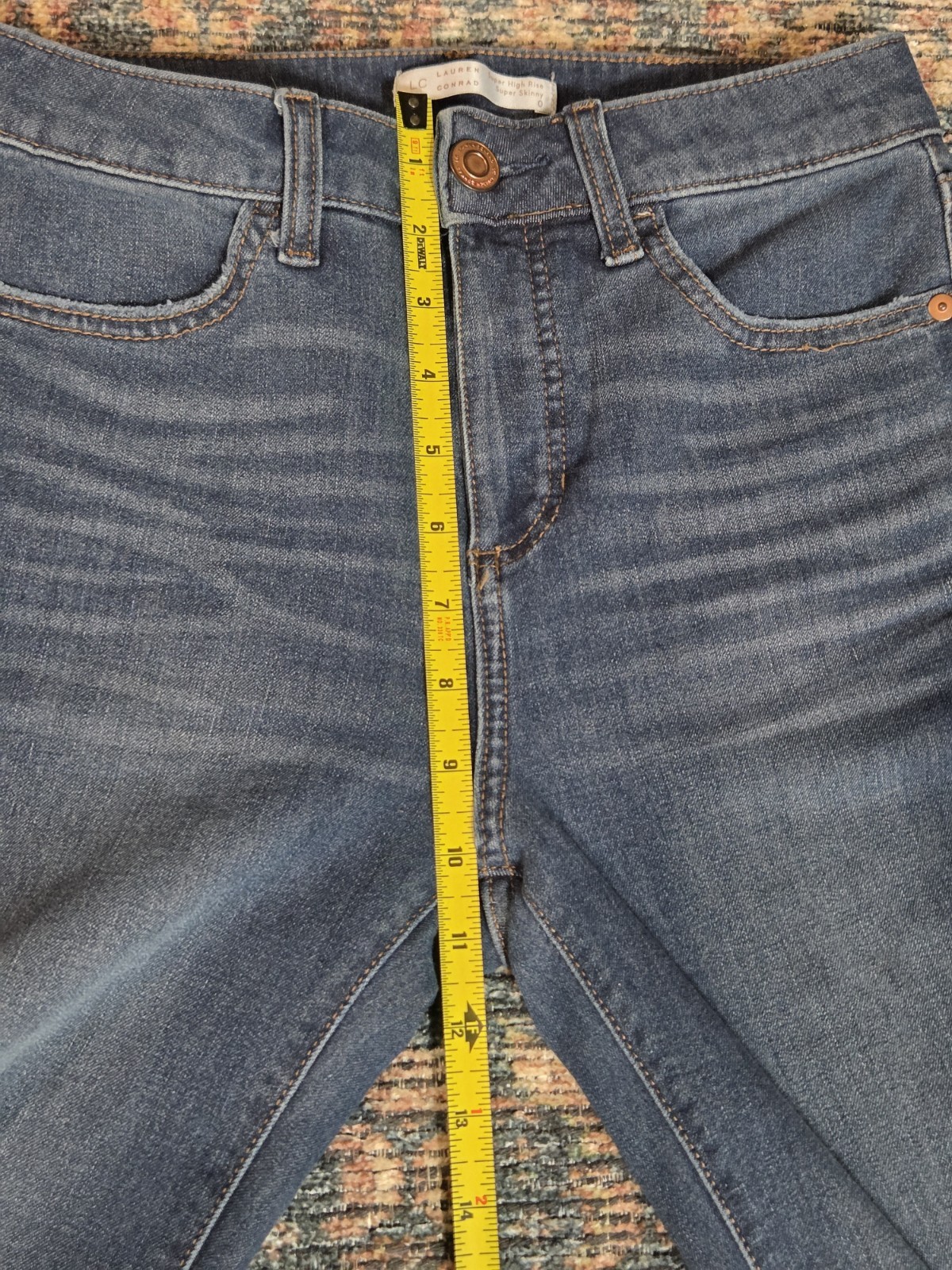 LC Lauren Conrad Super High Rise Super Skinny Jeans Bundle | Size 0 | 2 Pairs