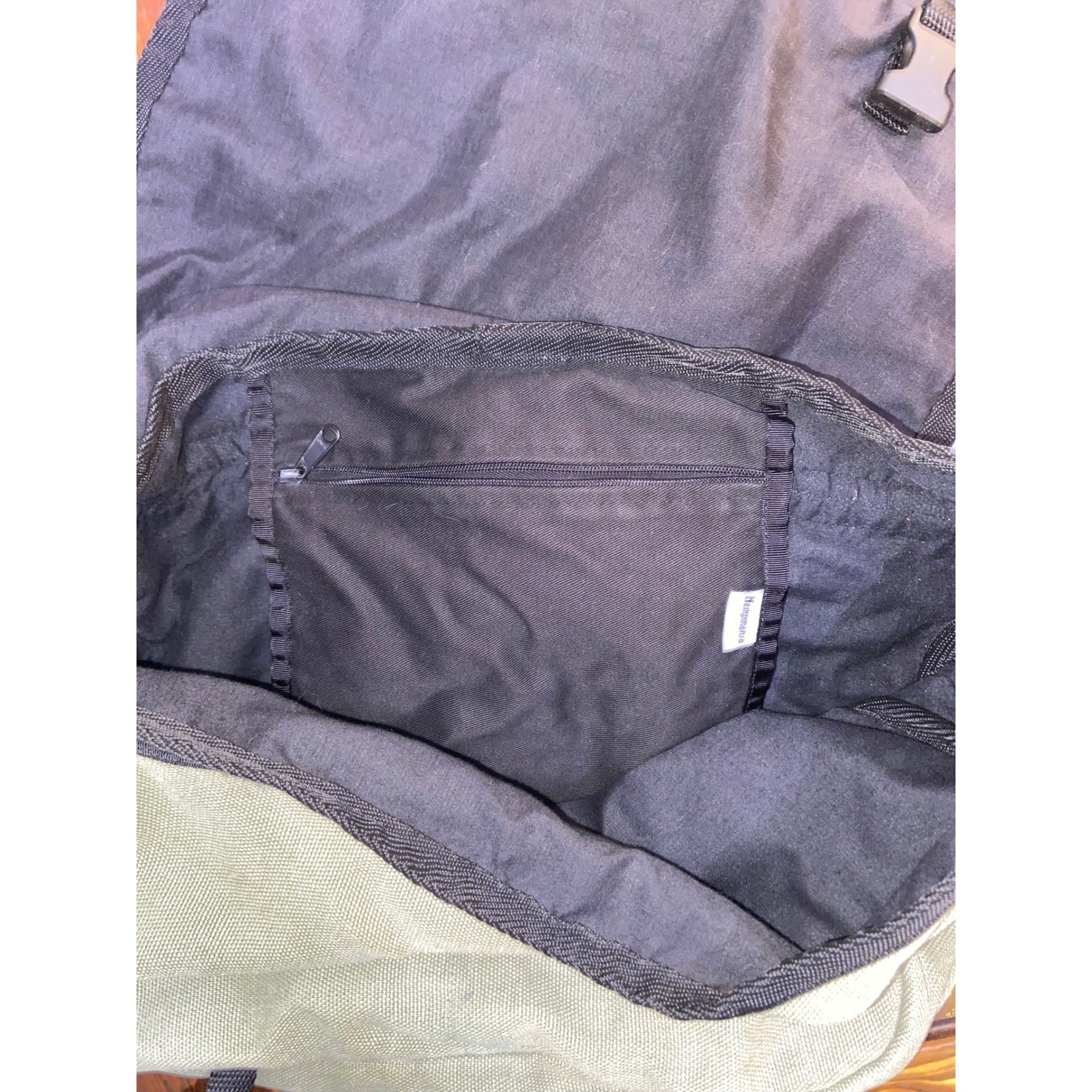 Hempmania Hemp Canvas Messenger Bag Crossbody Utility Satchel Boho Gorpcore 14″